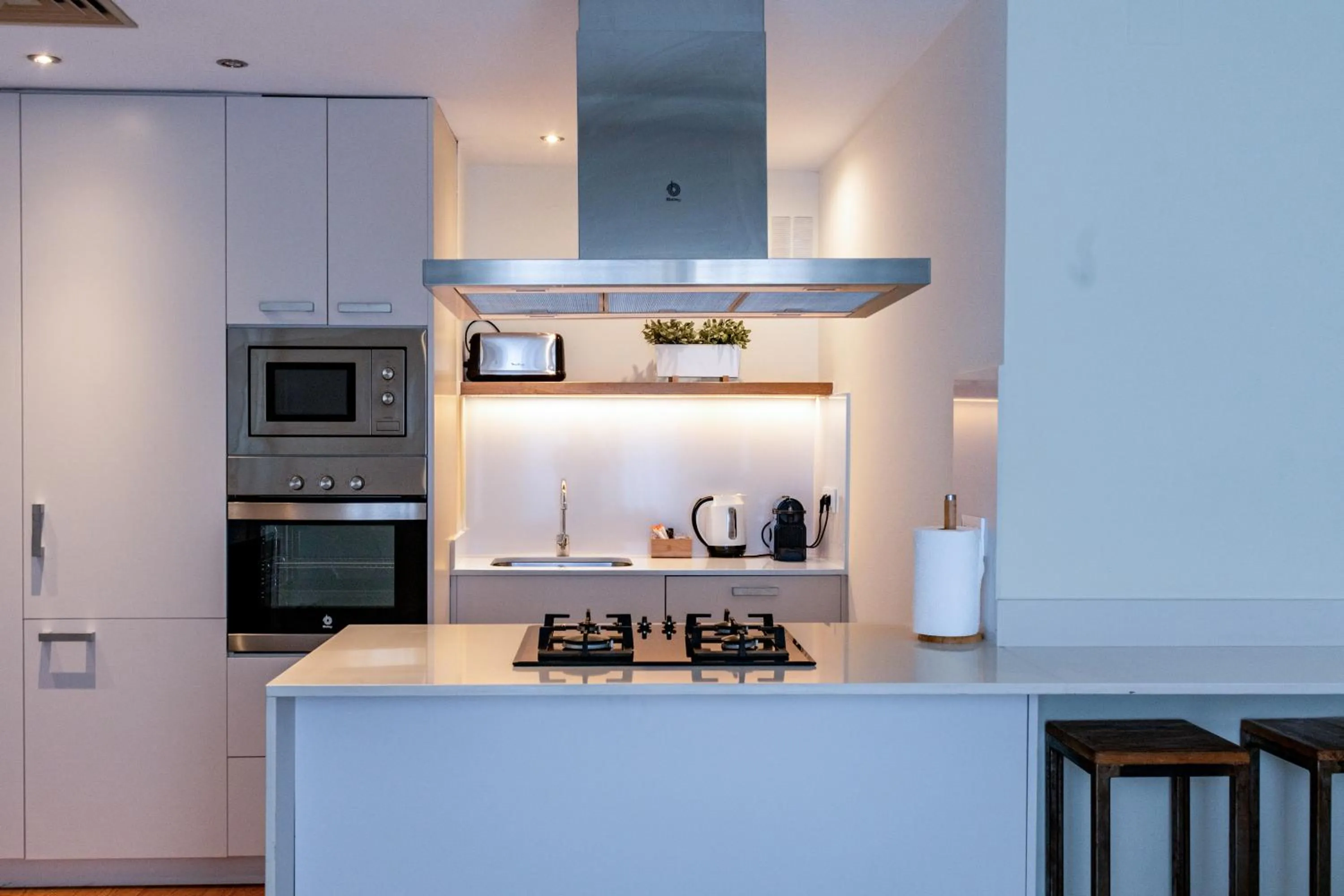 Kitchen or kitchenette in Factory Apartments Barcelona