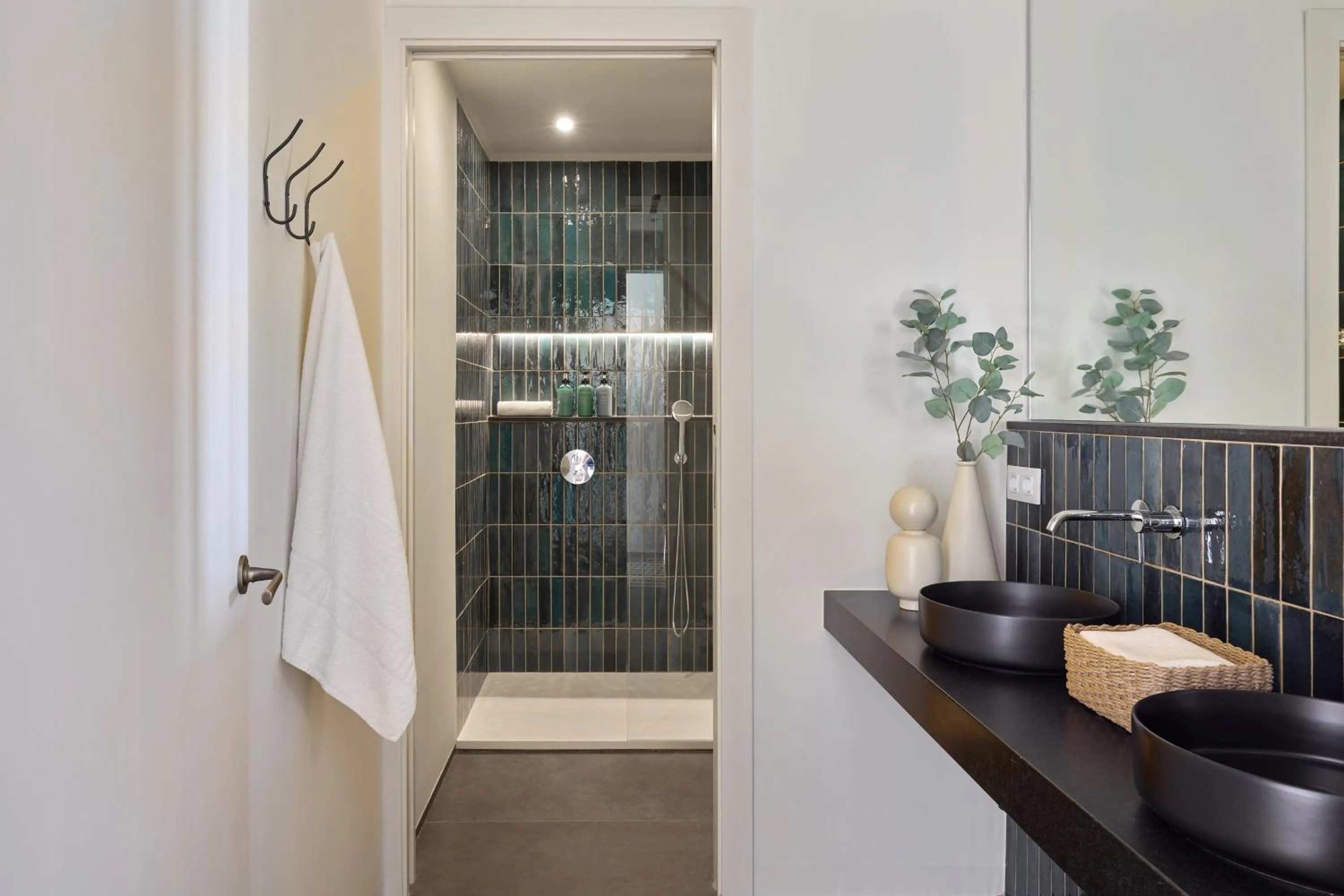 Bathroom in Factory Apartments Barcelona