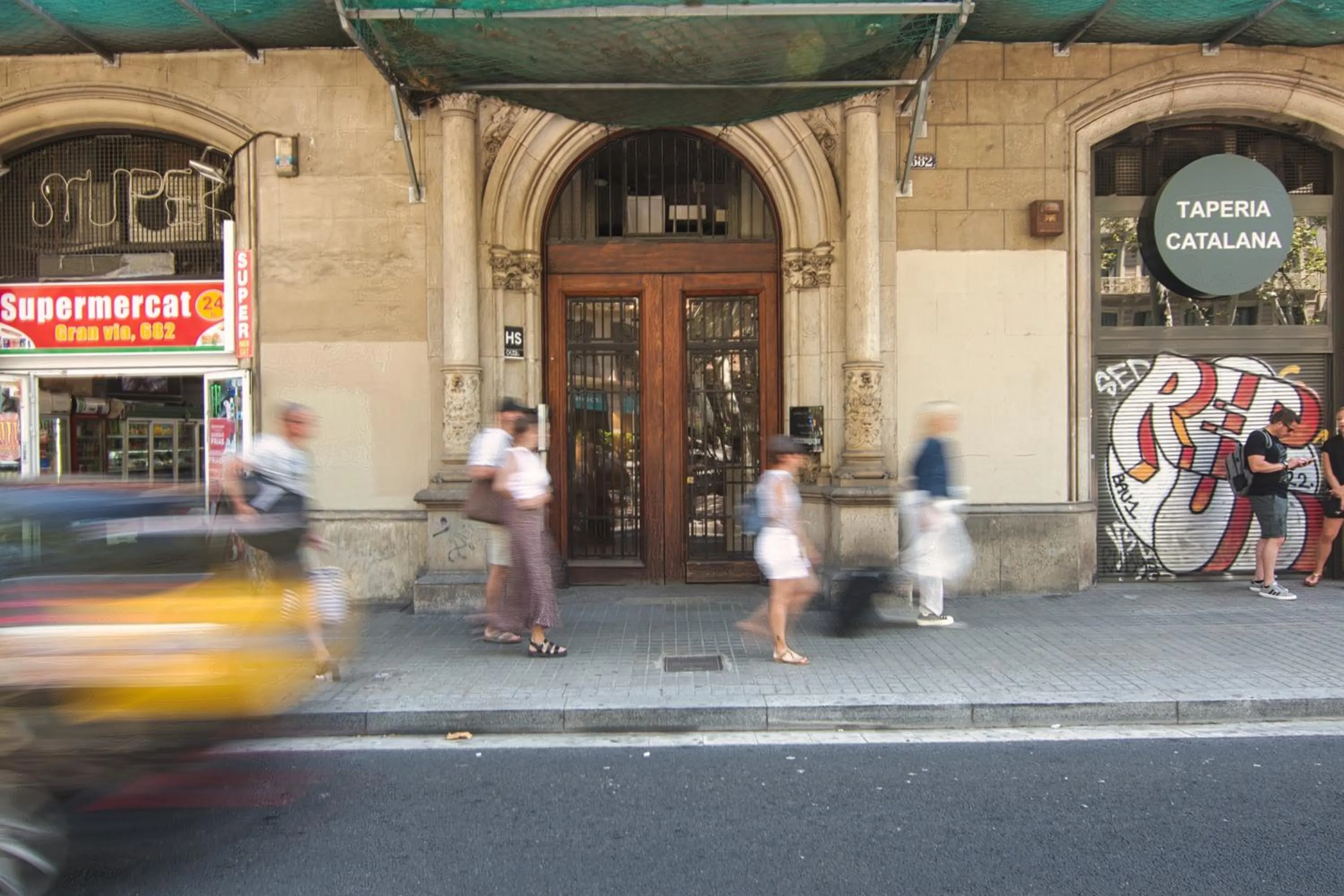 Facade/entrance in Factory Apartments Barcelona