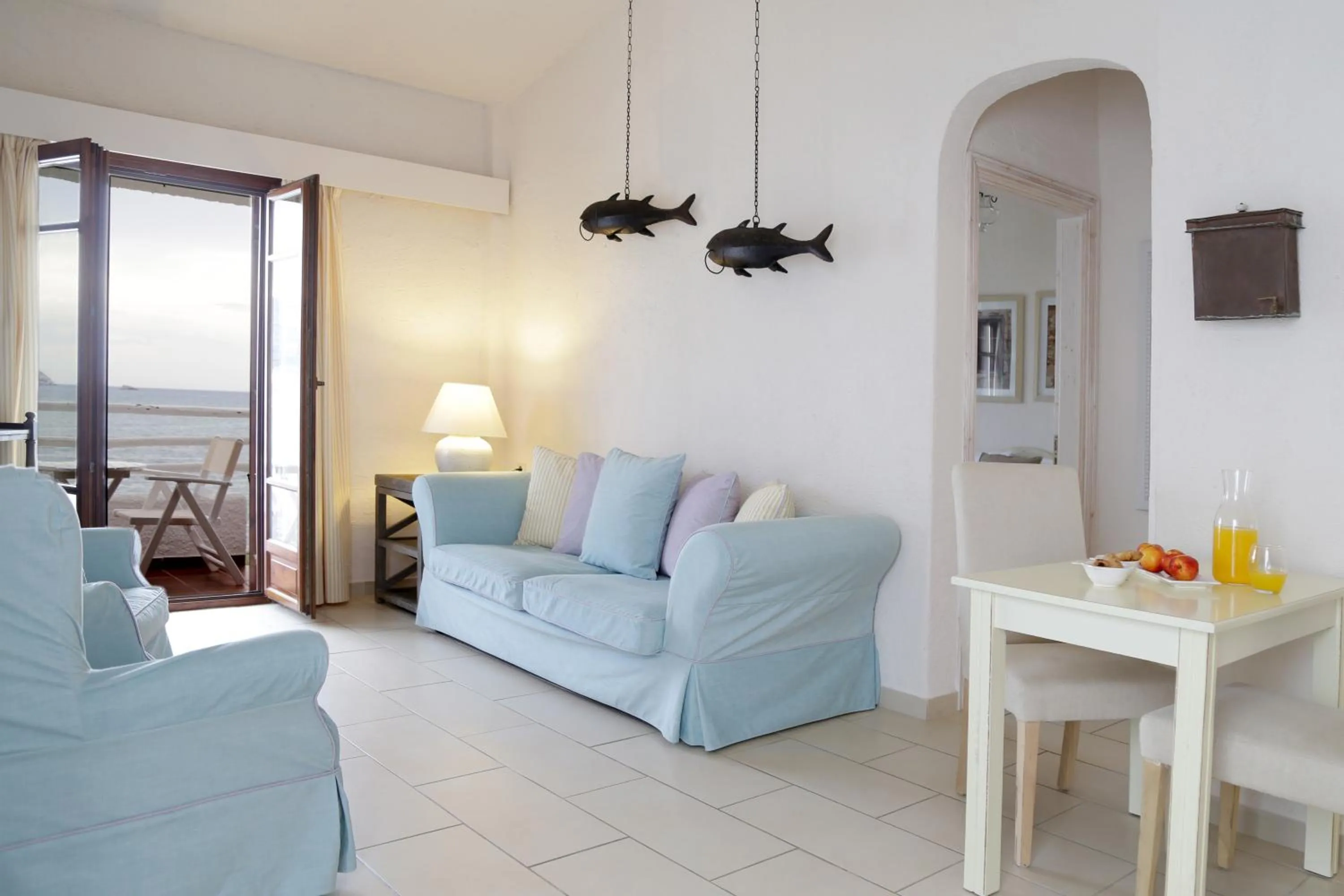 Balcony/Terrace in Skopelos Village Hotel