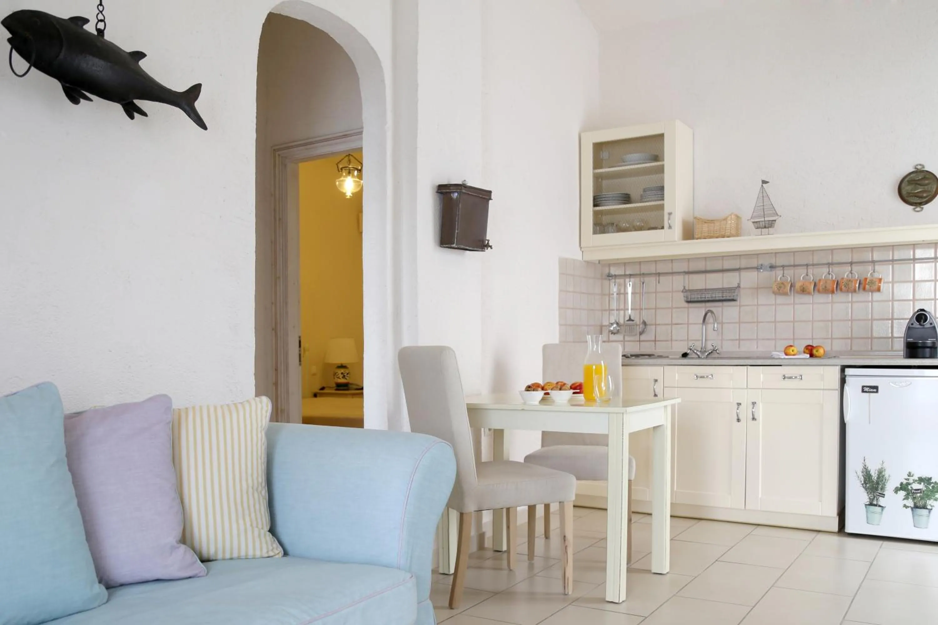 Living room in Skopelos Village Hotel