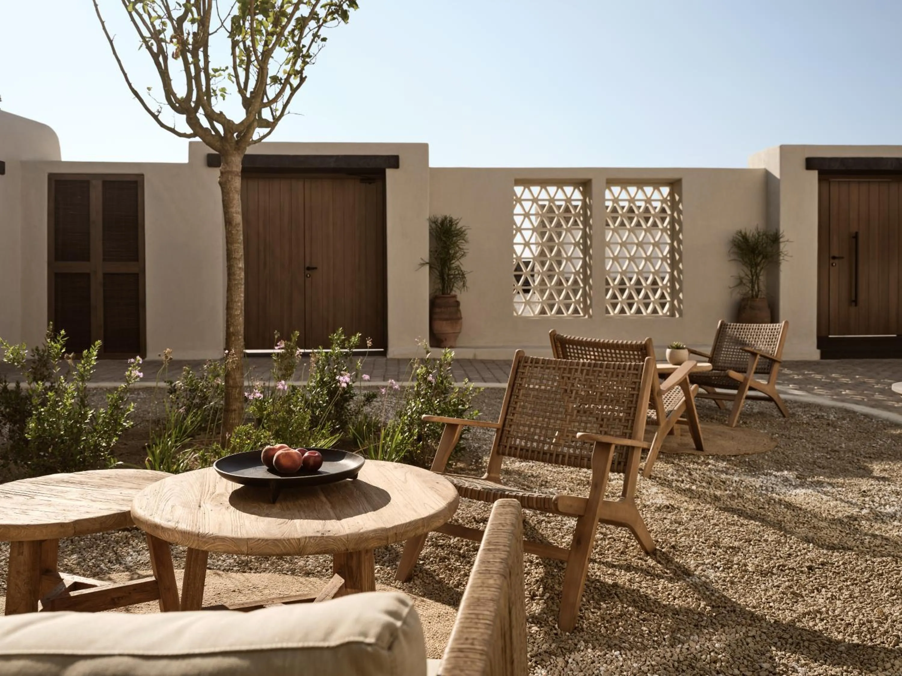 Facade/entrance in Domes Noruz Mykonos