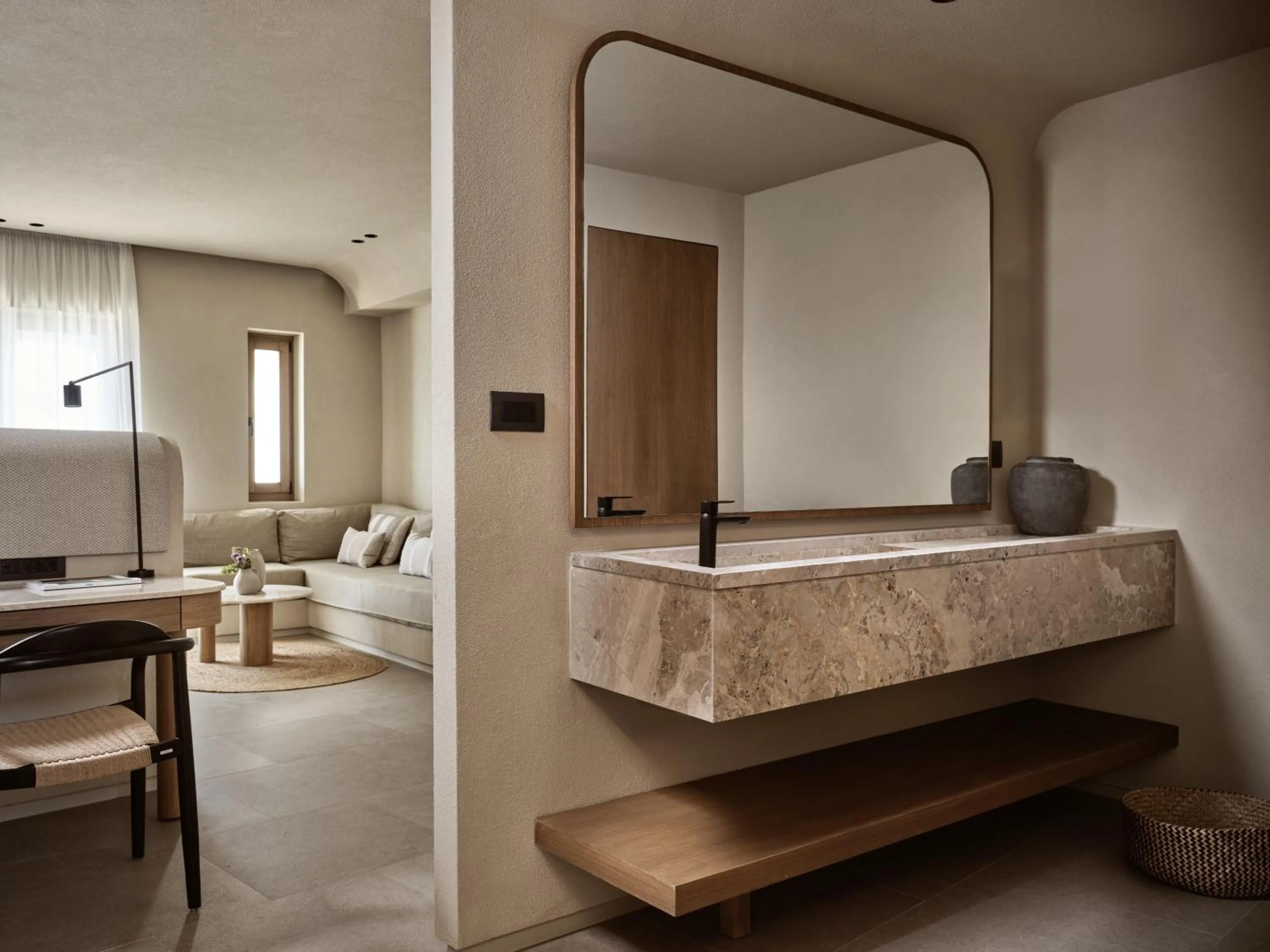 Bathroom in Domes Noruz Mykonos