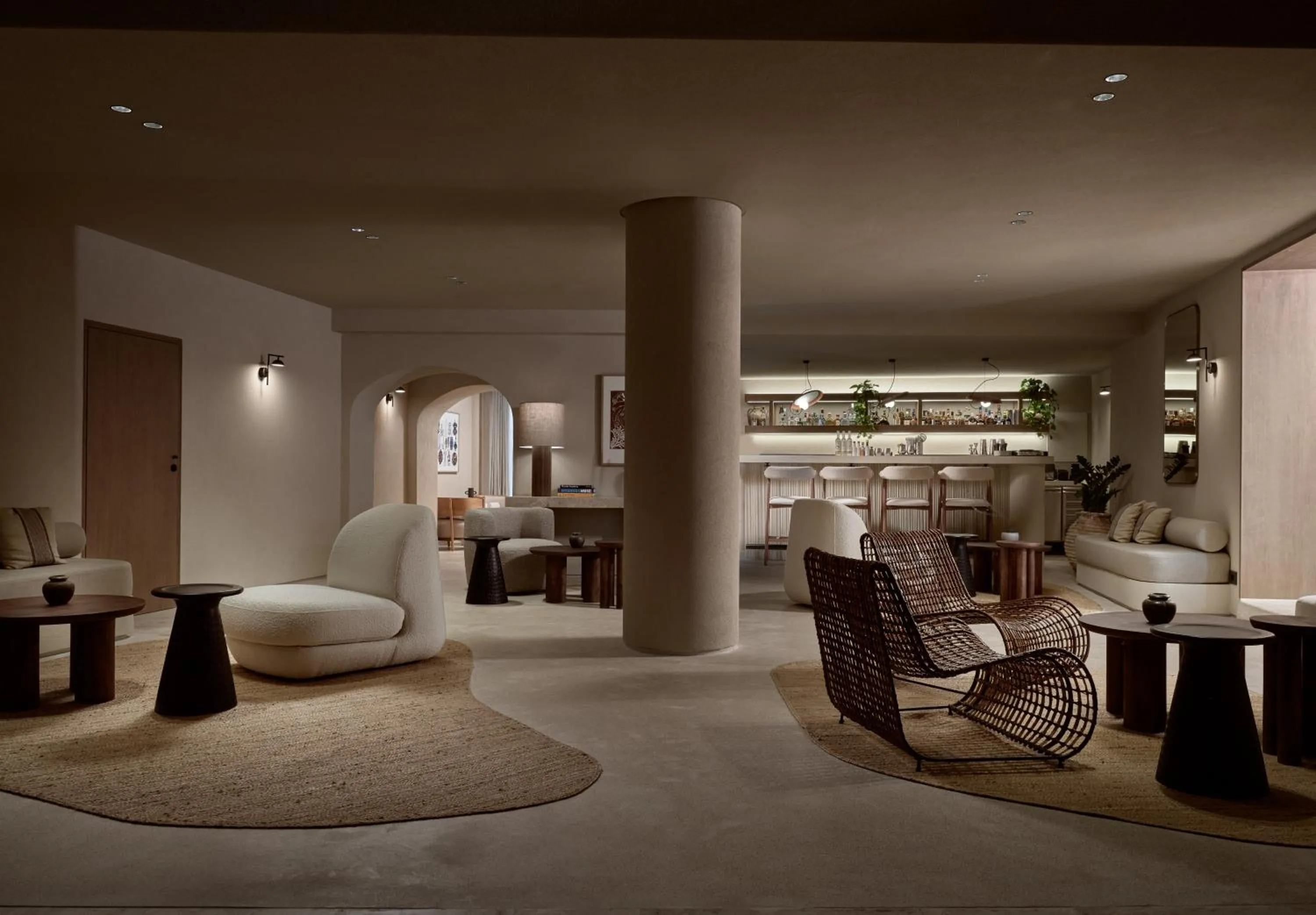 Lobby or reception in Domes Noruz Mykonos