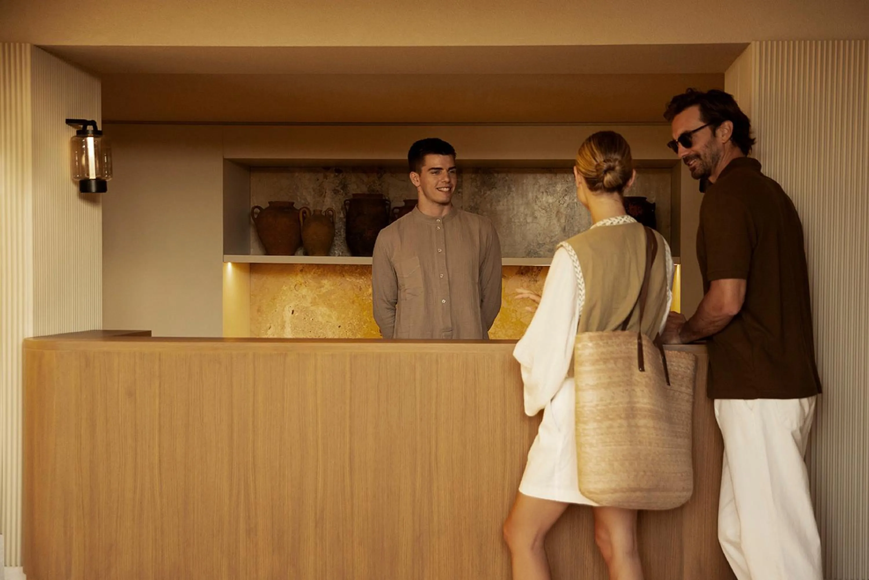 Lobby or reception in Domes Noruz Mykonos