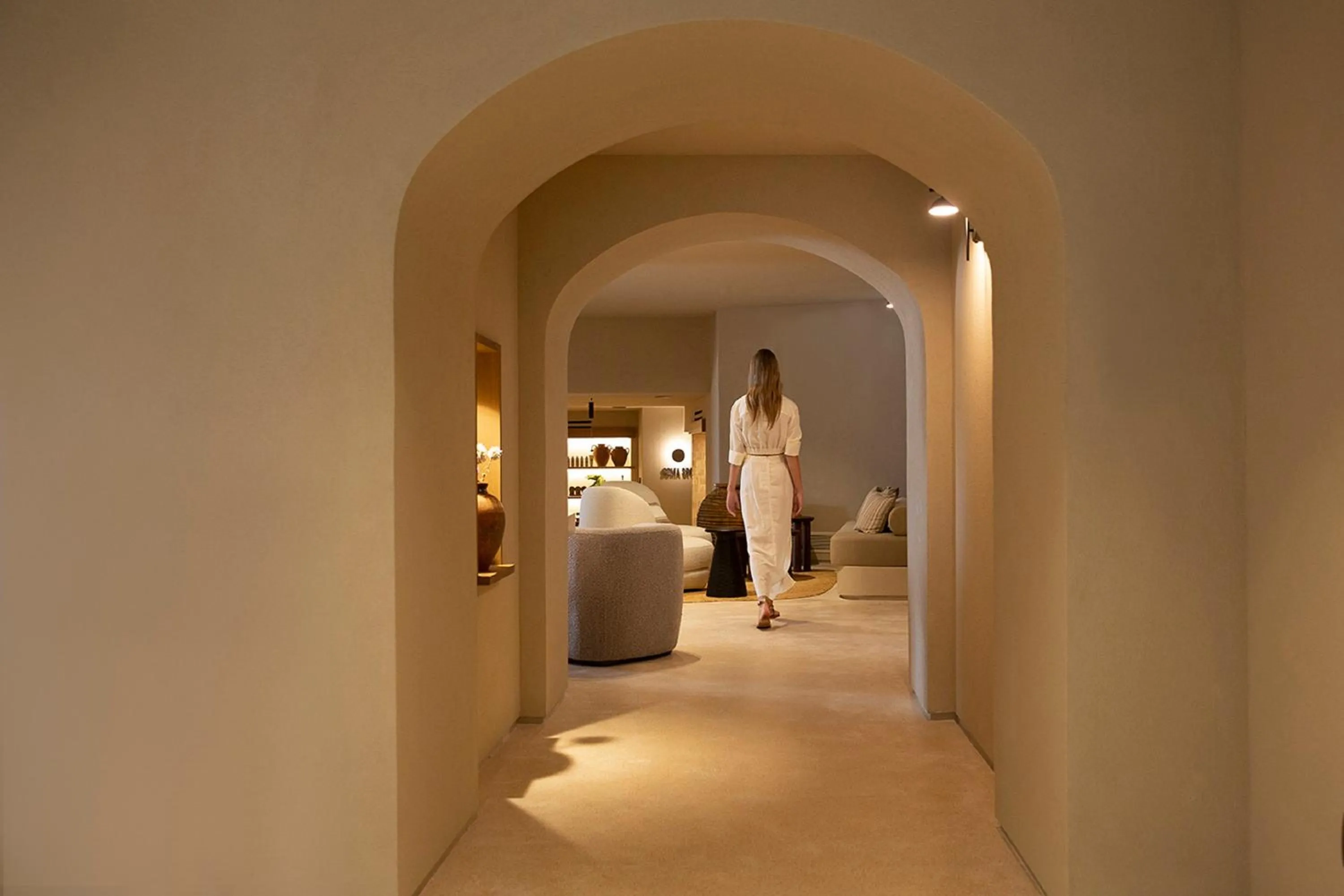 Lobby or reception in Domes Noruz Mykonos