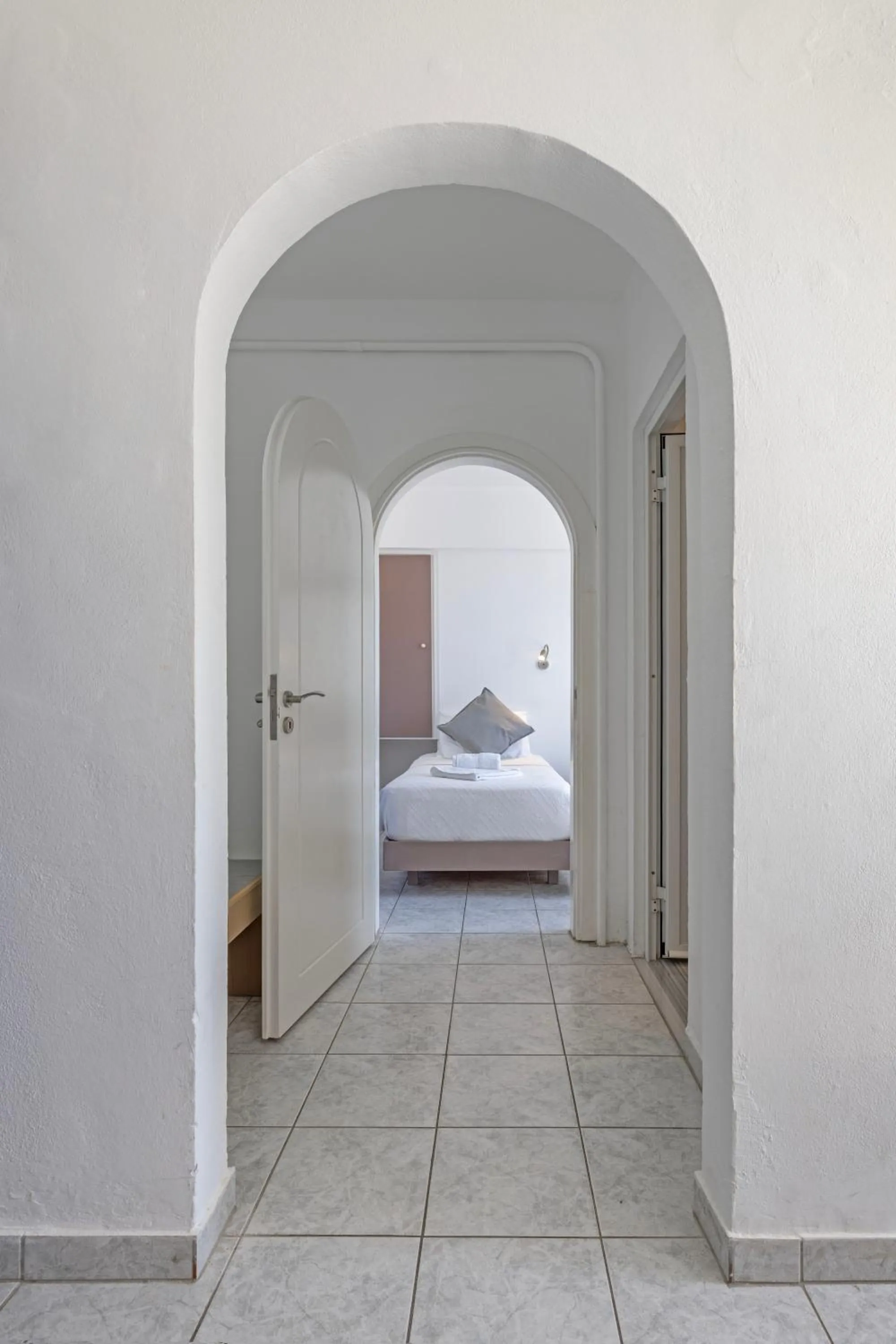 Bed in Hotel Nathalie