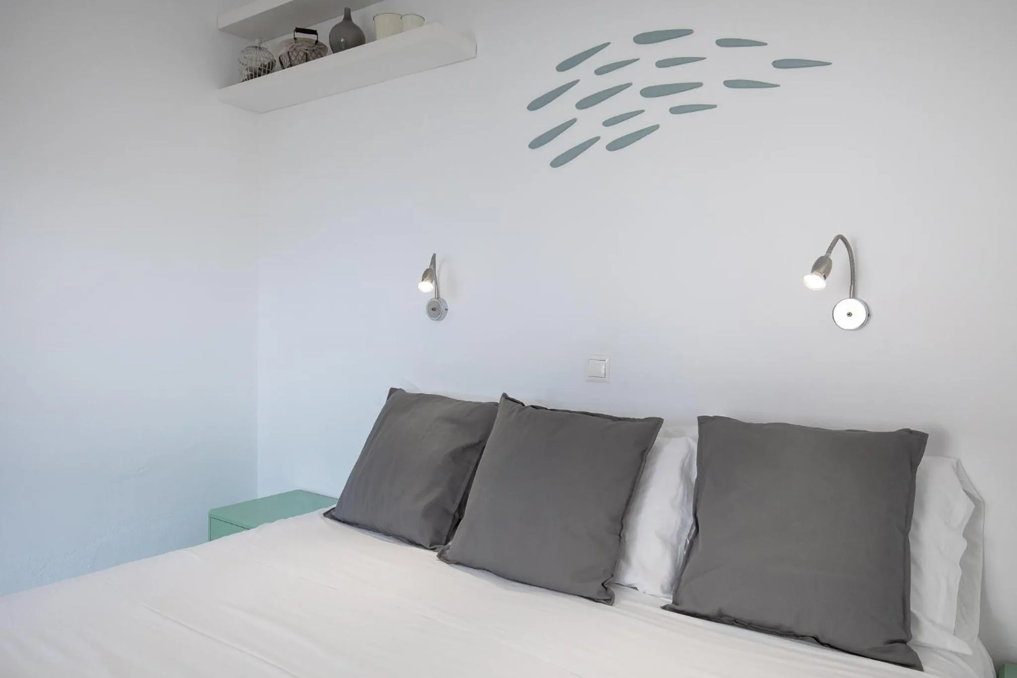 Bedroom, Bed in Hotel Nathalie