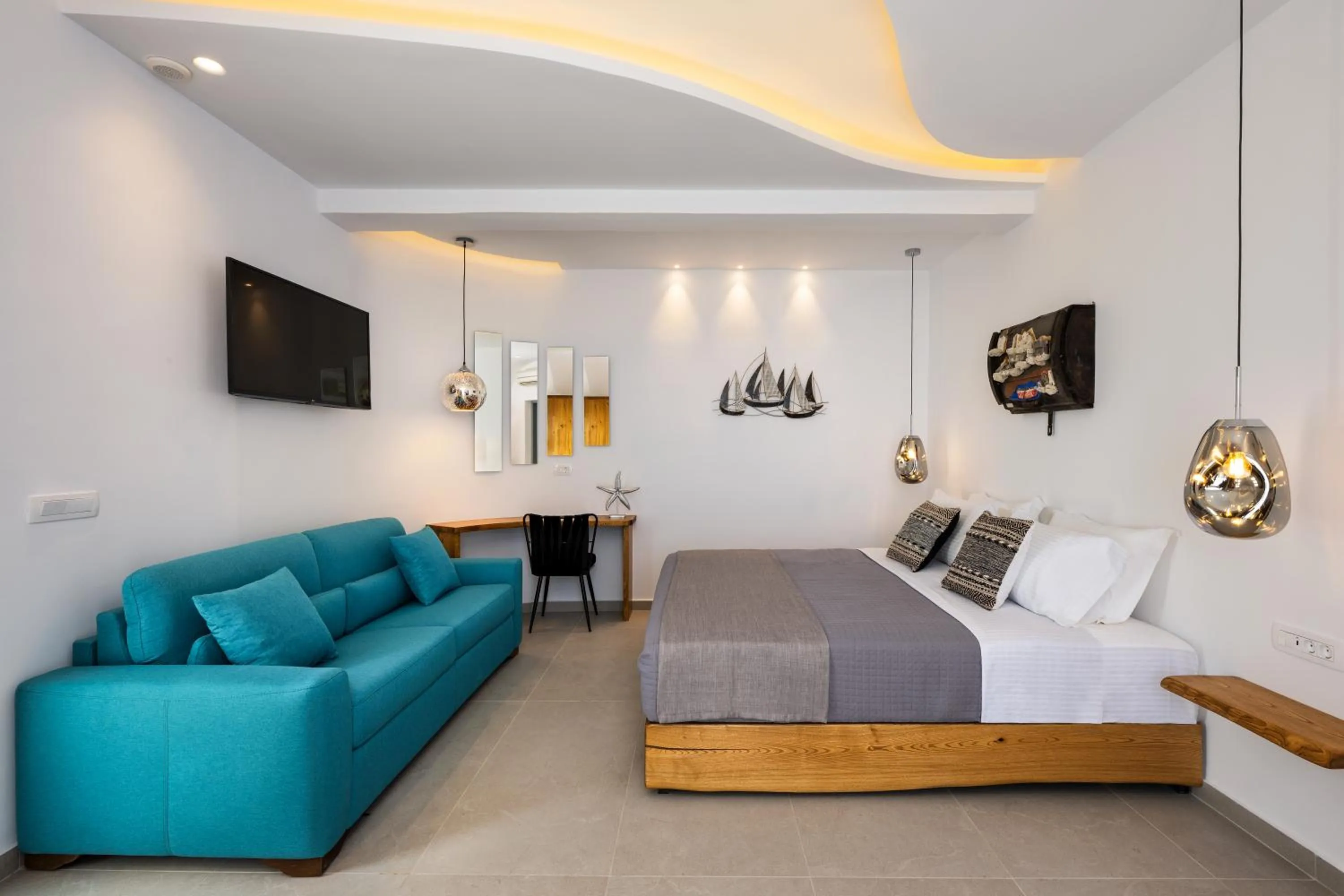 Bedroom, Bed in Alizea Villas & Suites