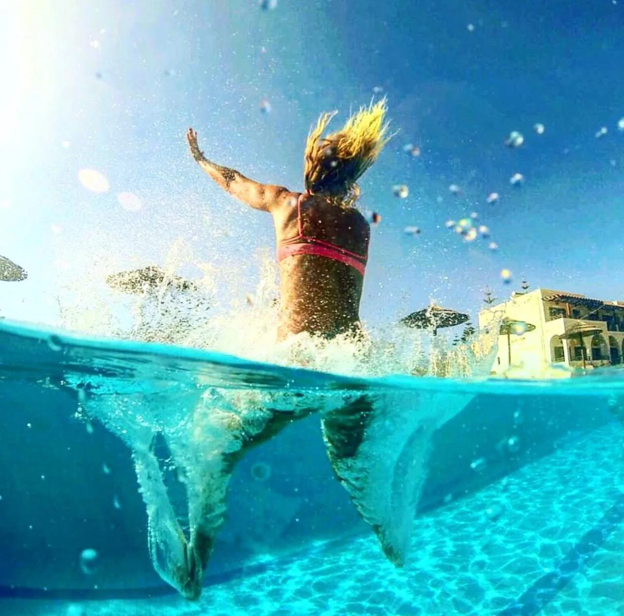 Swimming pool in Horizon Resort