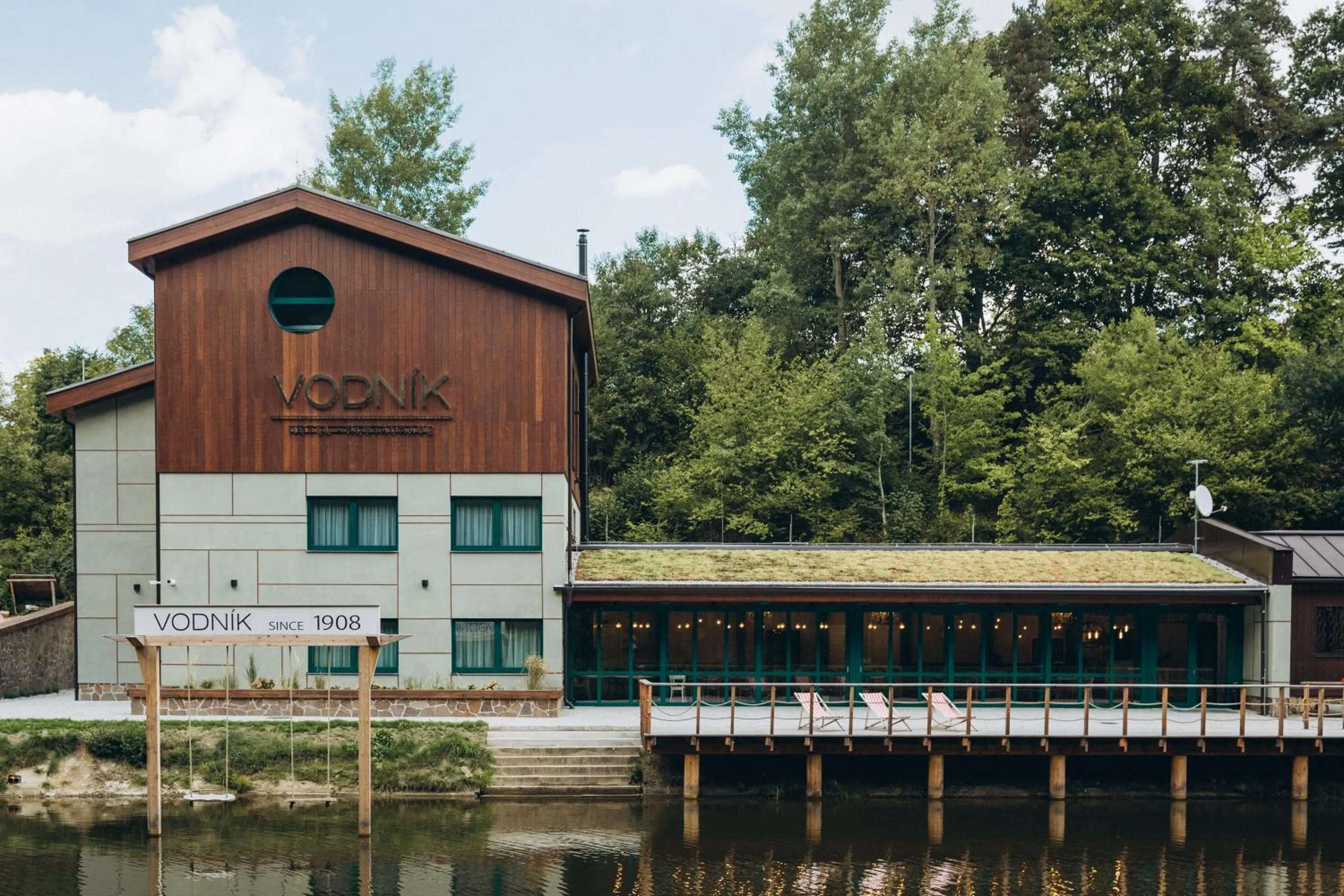 Property building in Hotel Vodník