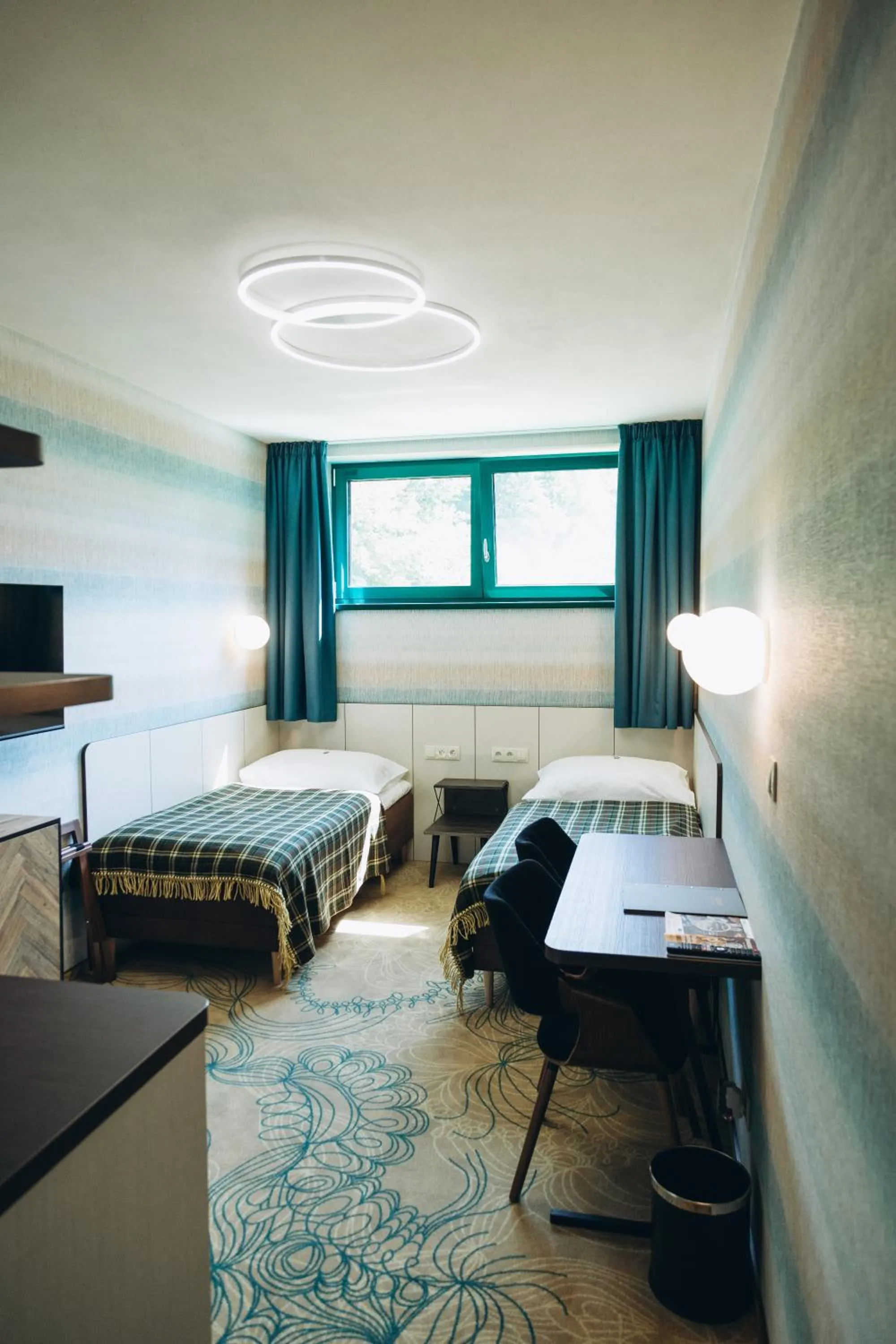 Bed in Hotel Vodník