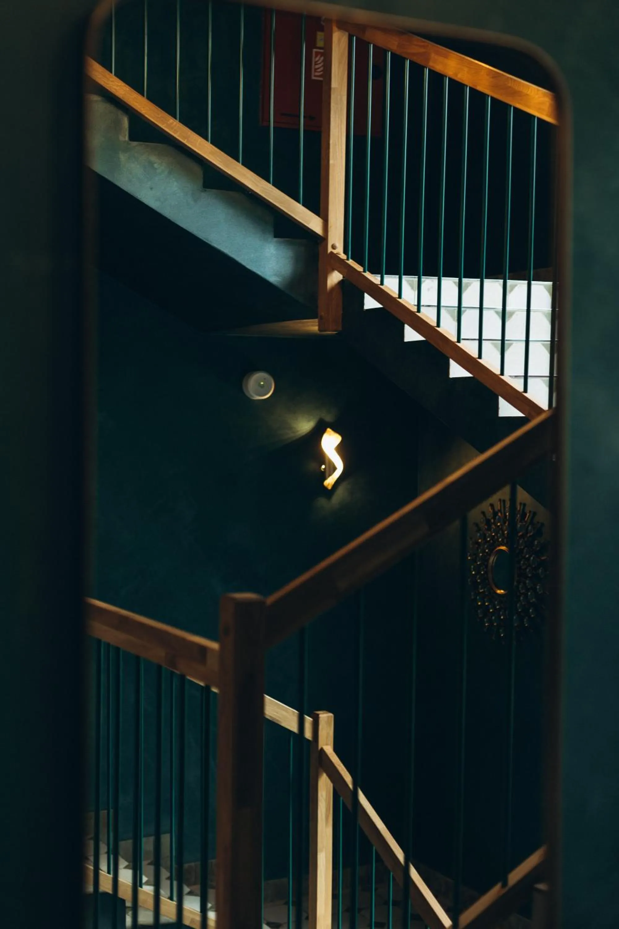 Decorative detail in Hotel Vodník