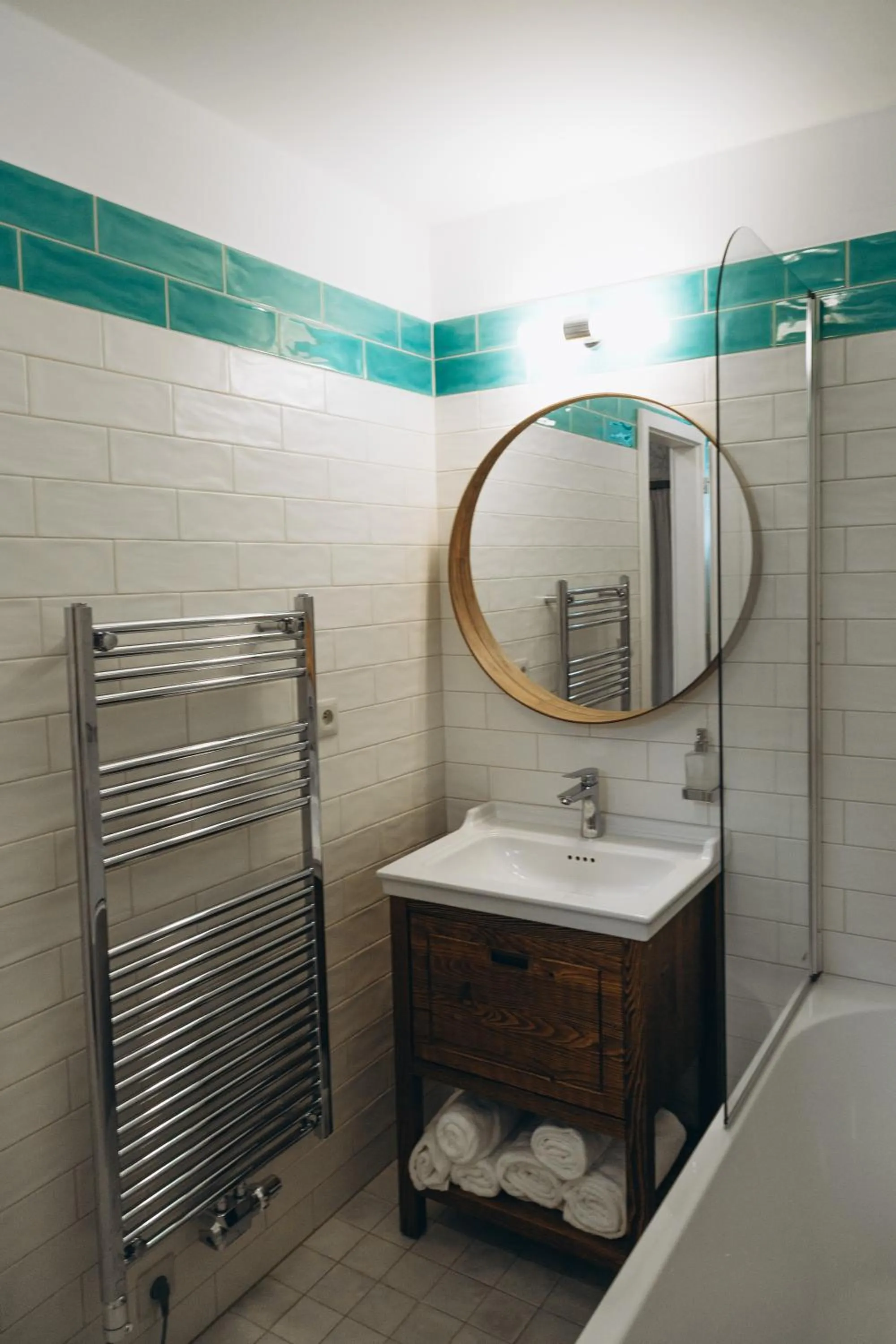 Bathroom in Hotel Vodník
