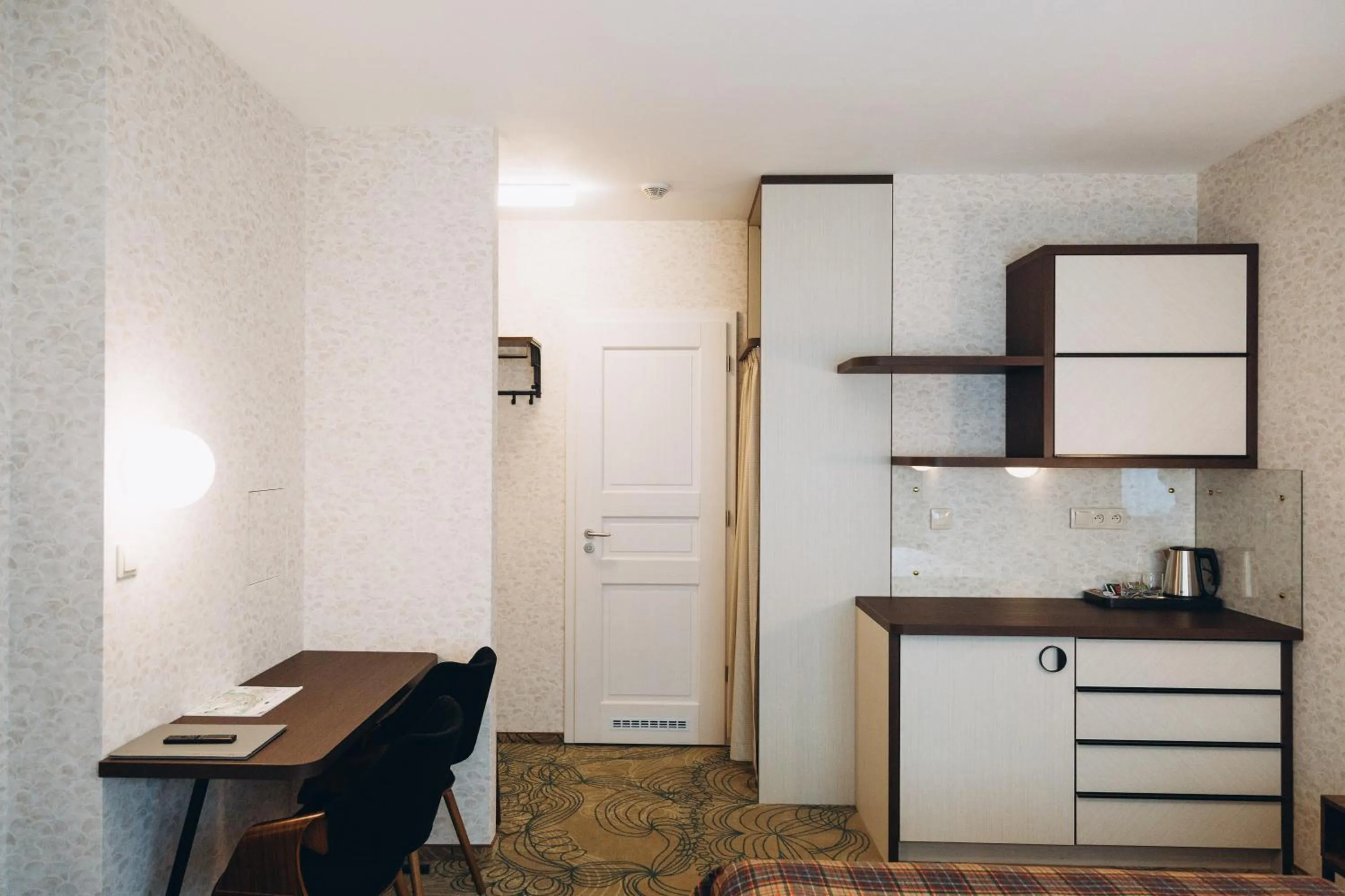 Kitchen or kitchenette in Hotel Vodník