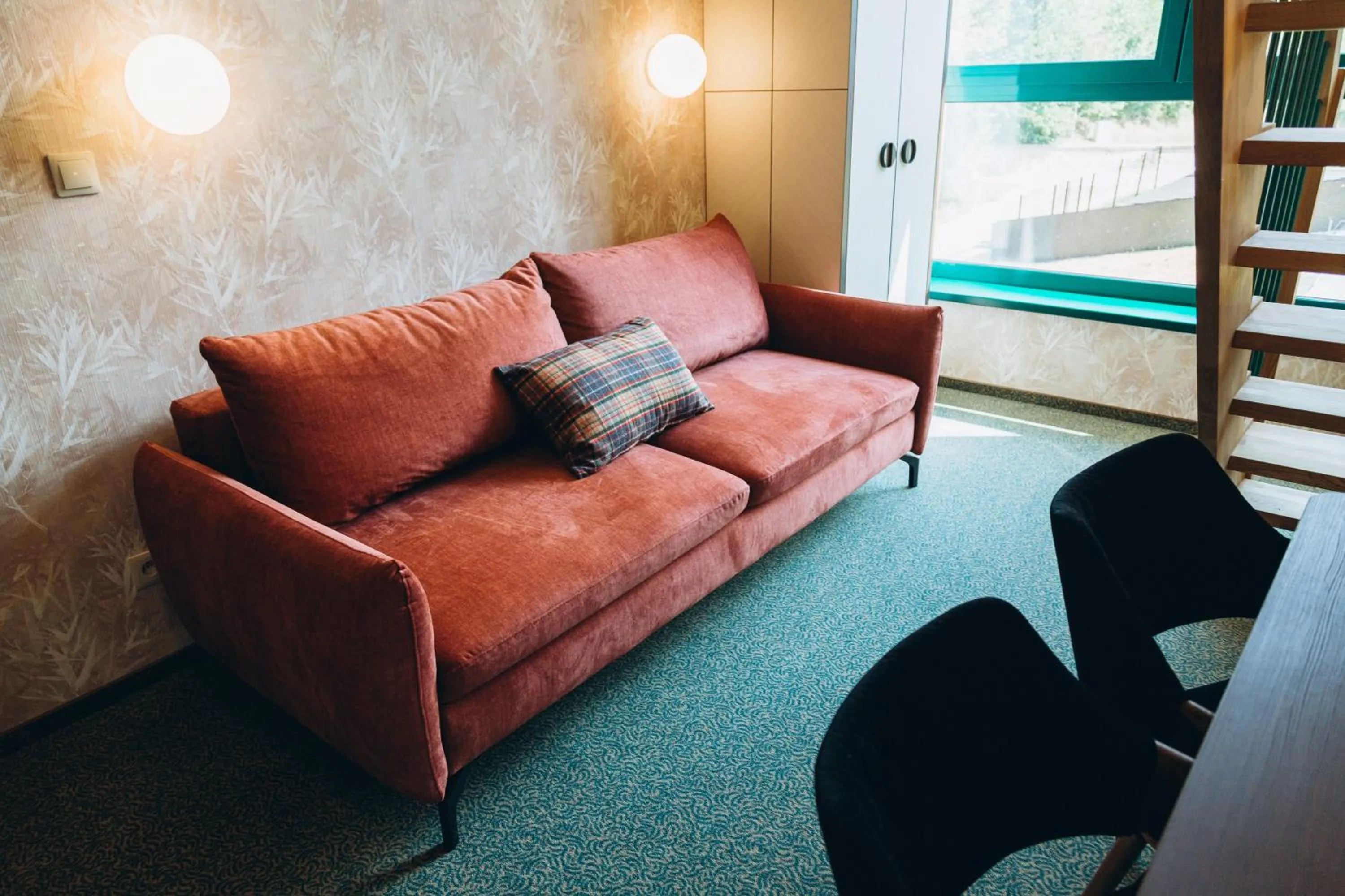 Seating area in Hotel Vodník