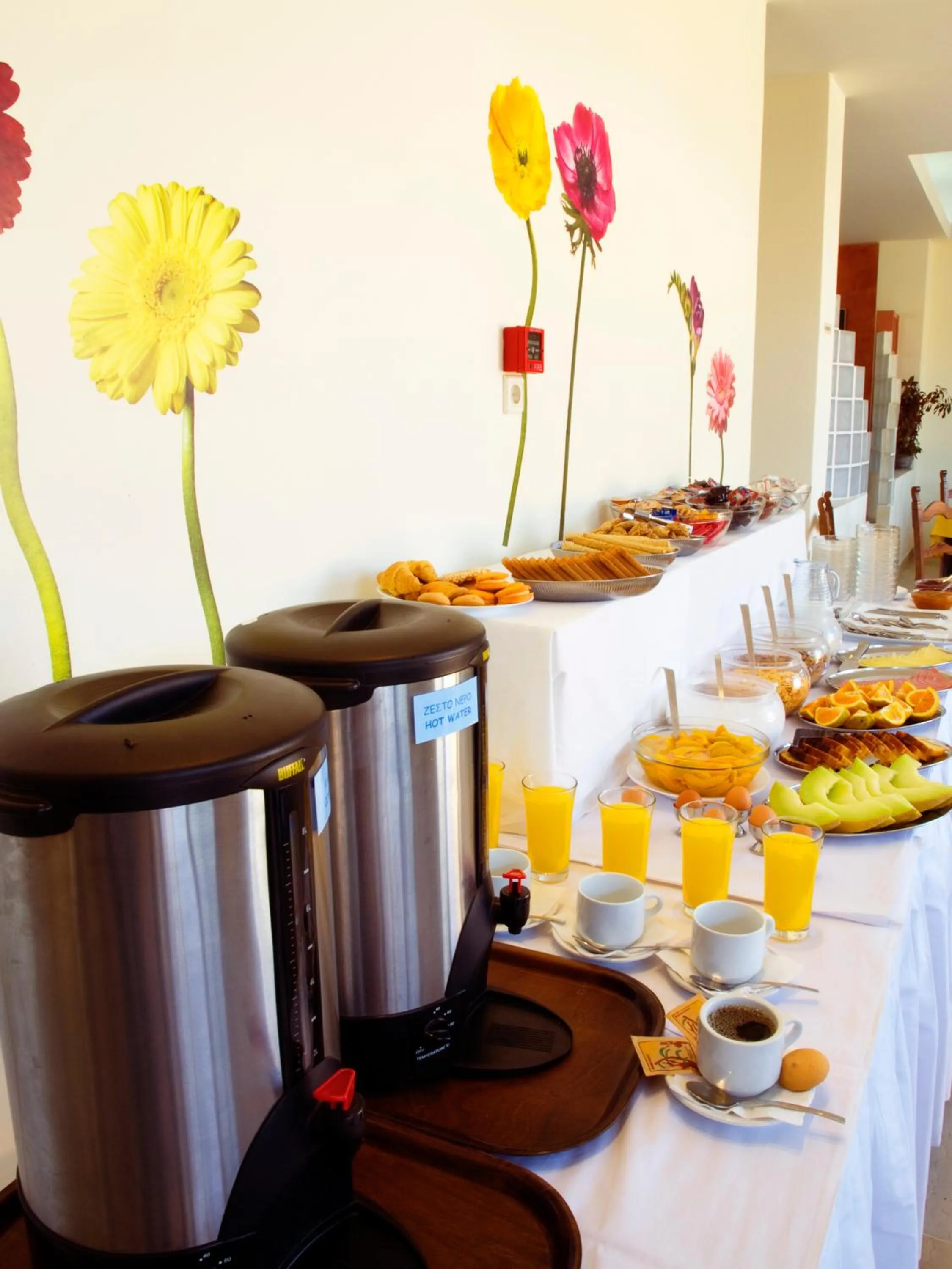 Food and drinks in Kissamos Hotel