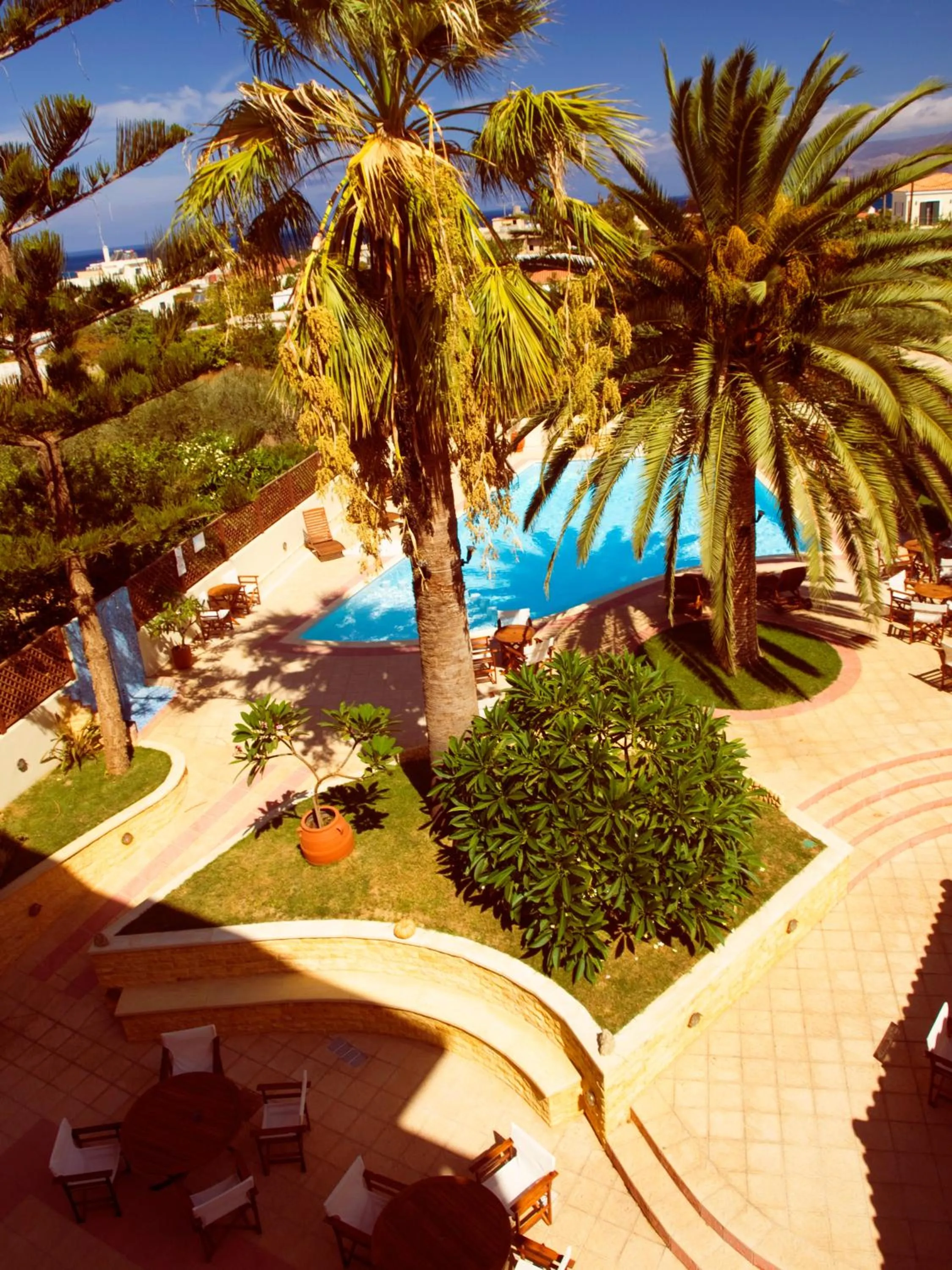 Garden in Kissamos Hotel