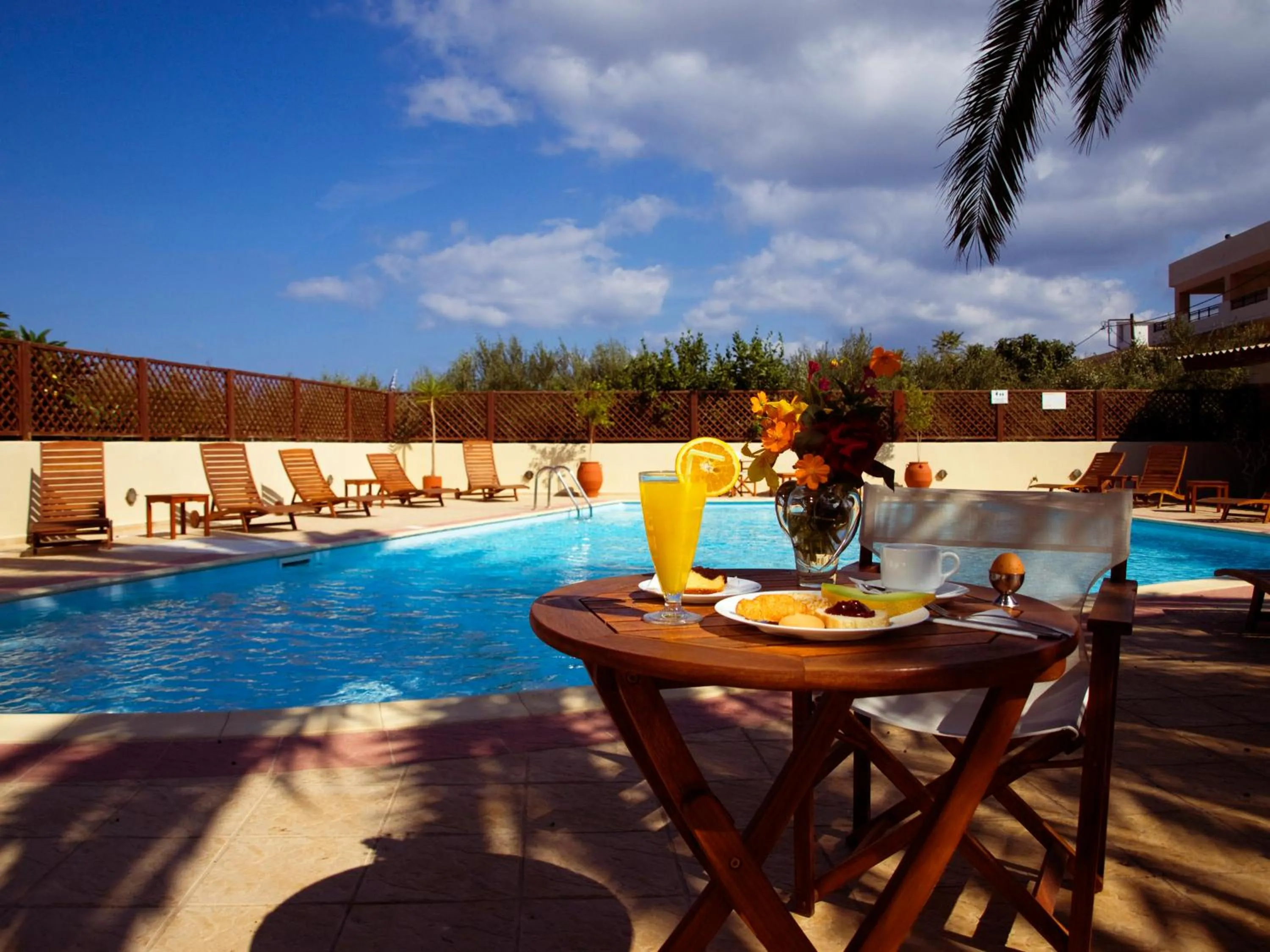 Food and drinks in Kissamos Hotel