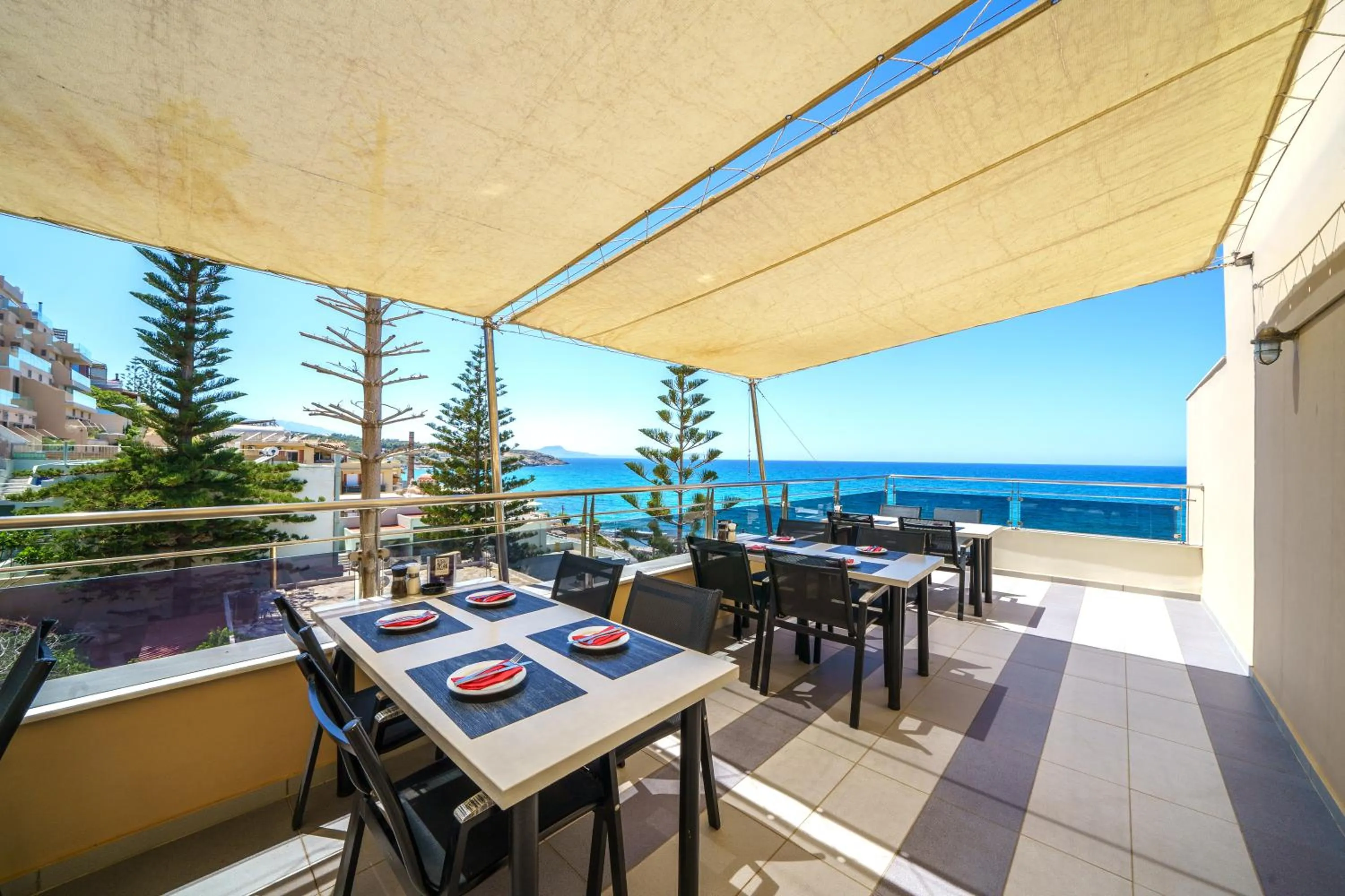 Balcony/Terrace in Macaris Suites & Spa