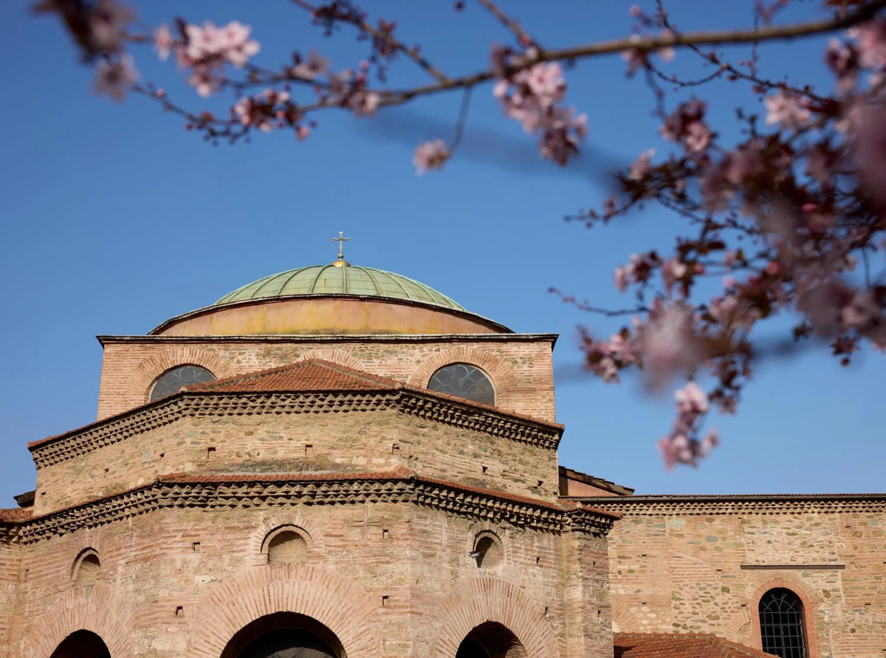 Landmark view in Domotel Olympia