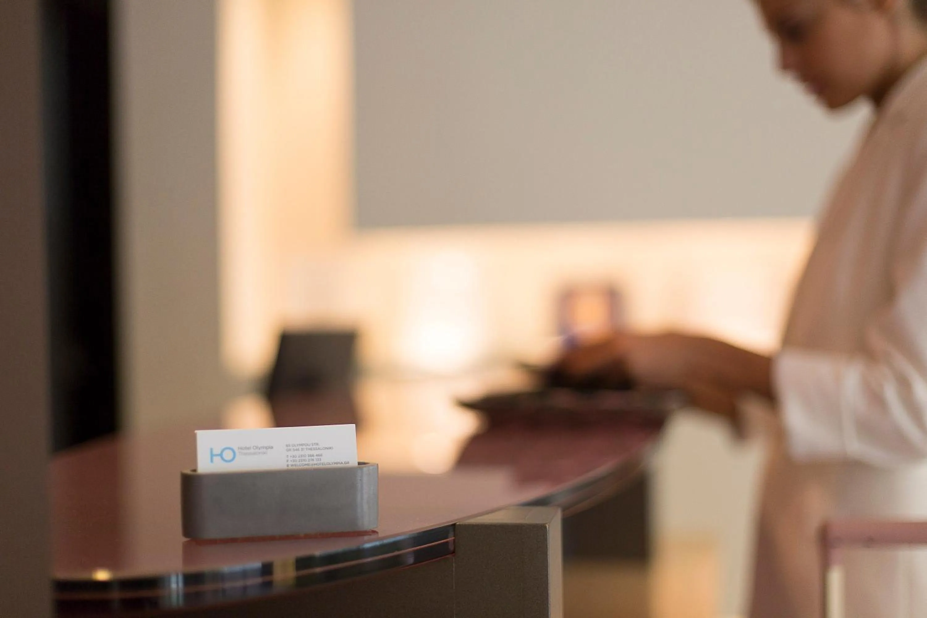 Lobby or reception in Domotel Olympia