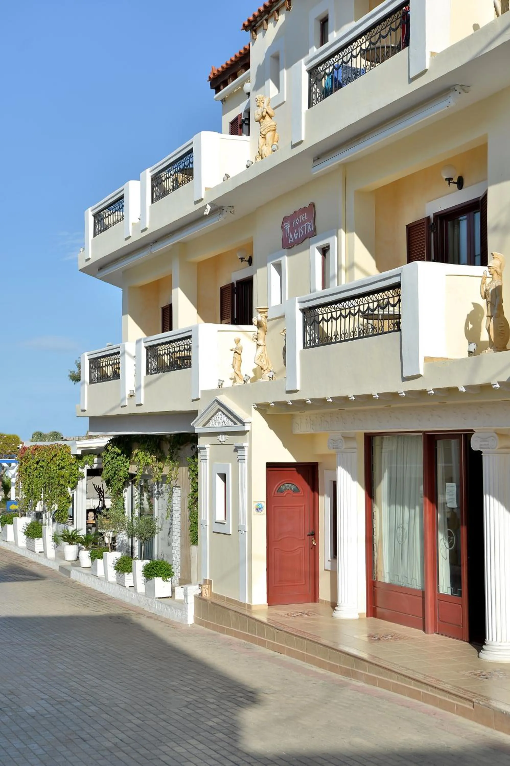 Property building in Agistri Hotel