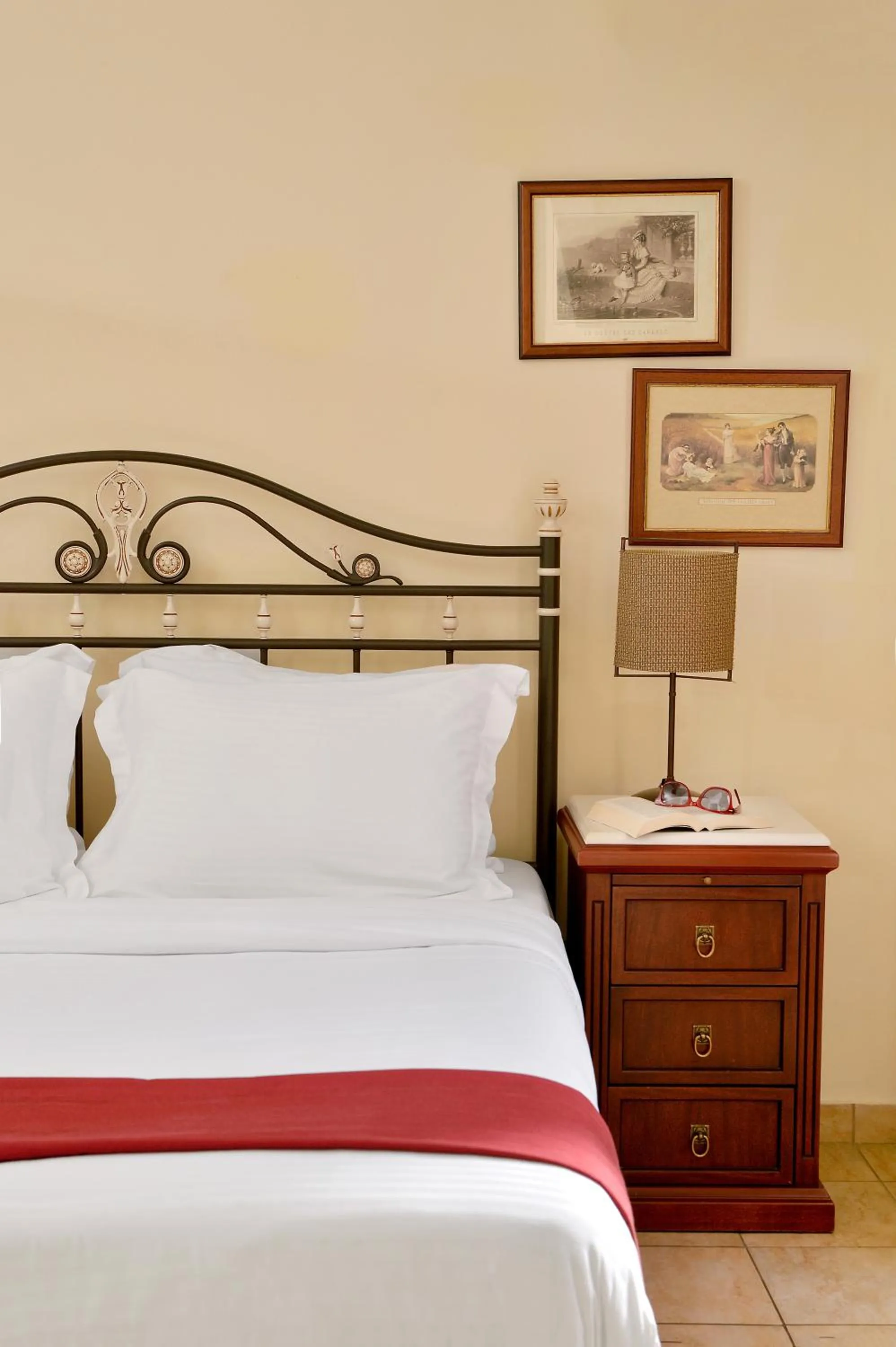 Bed in Agistri Hotel