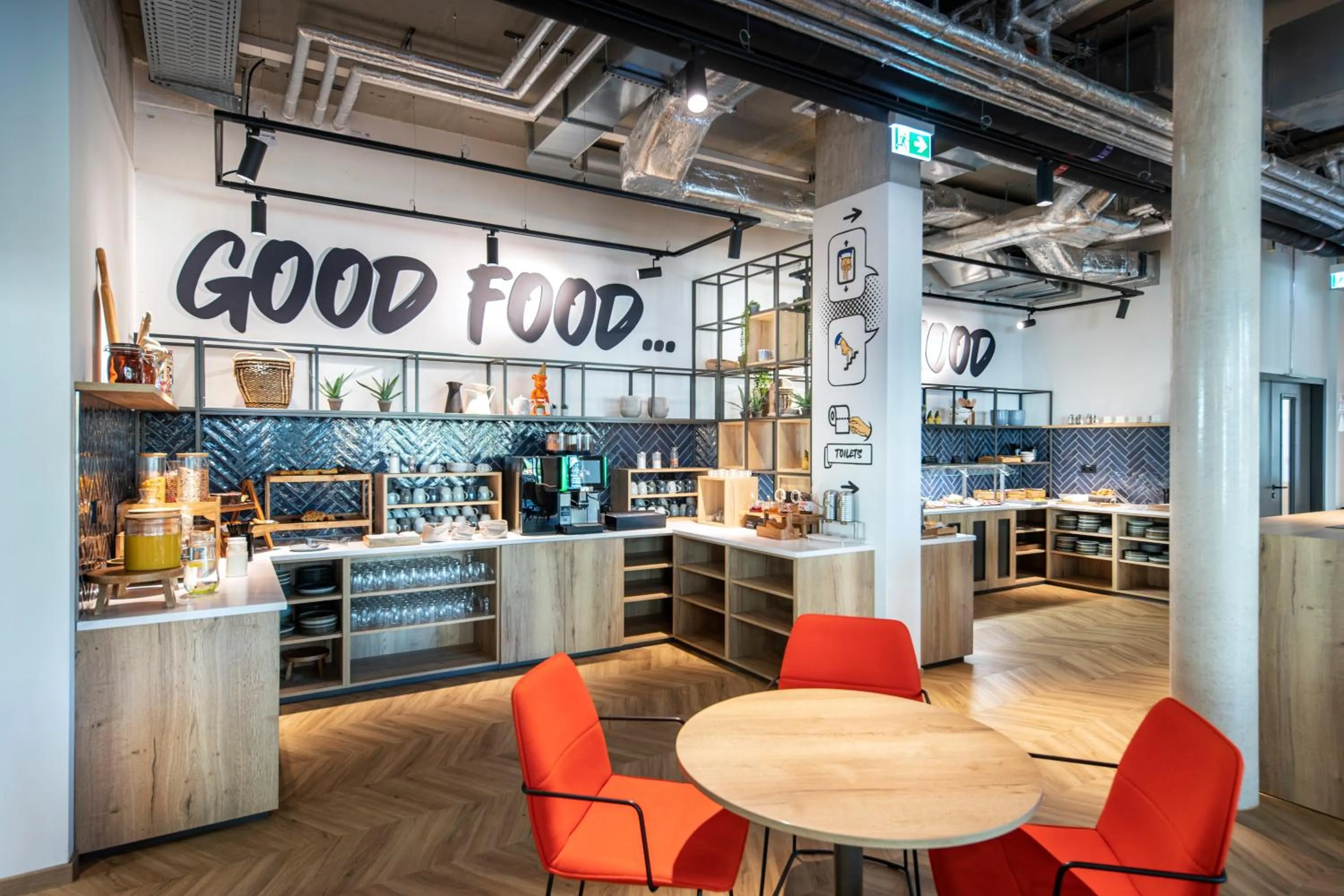 Buffet breakfast in LOGINN Hotel Waiblingen