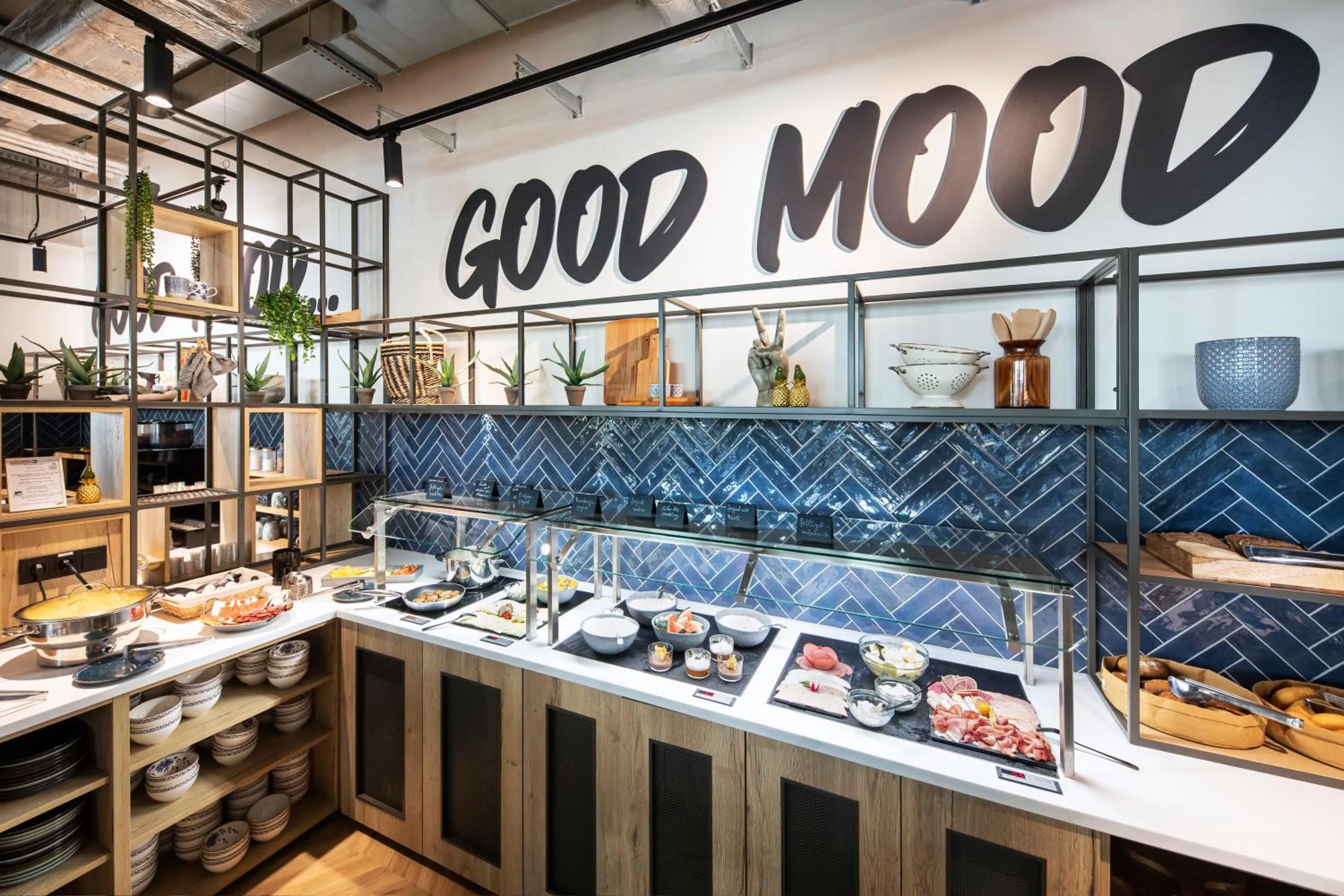 Buffet breakfast in LOGINN Hotel Waiblingen