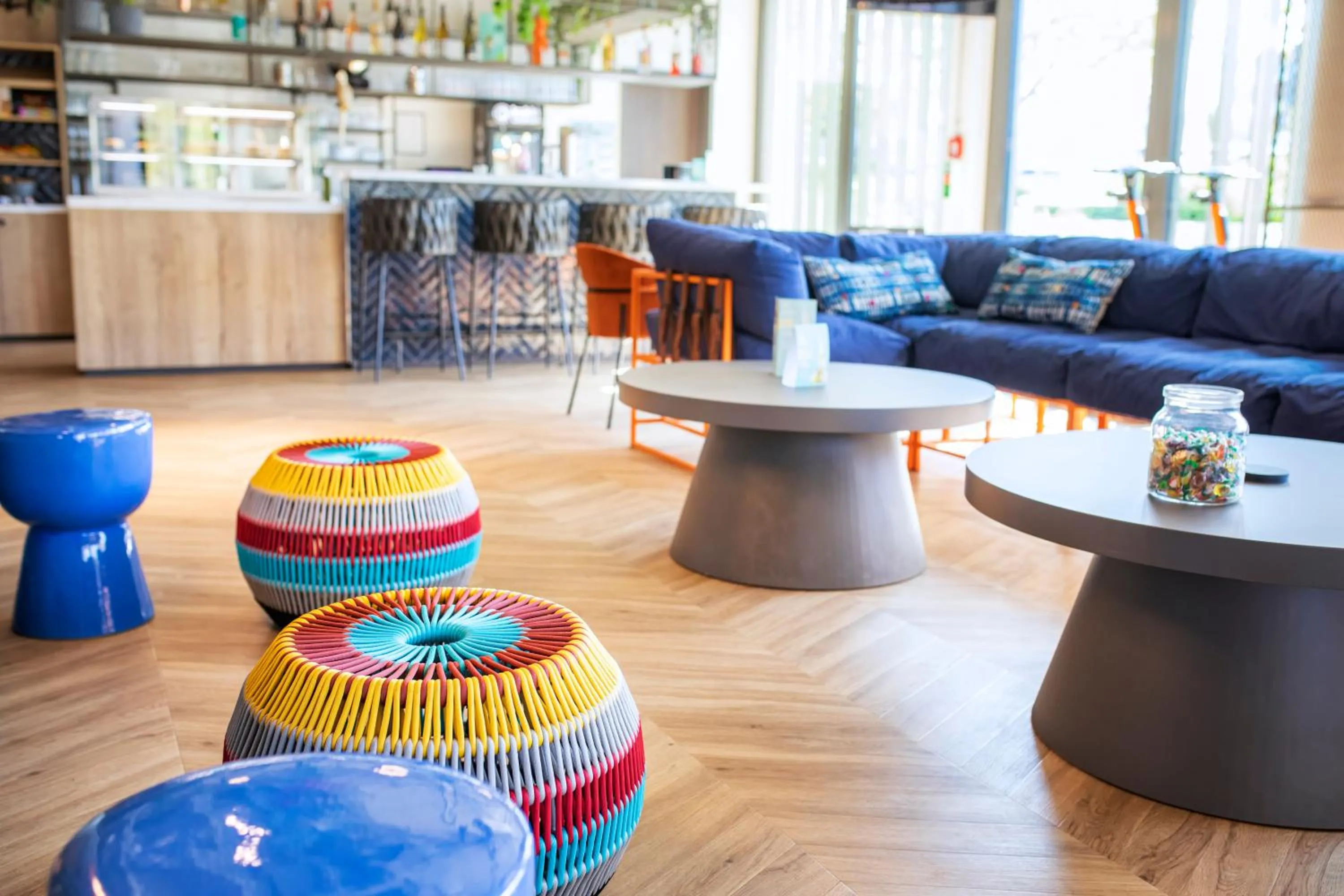 Lobby or reception in LOGINN Hotel Waiblingen