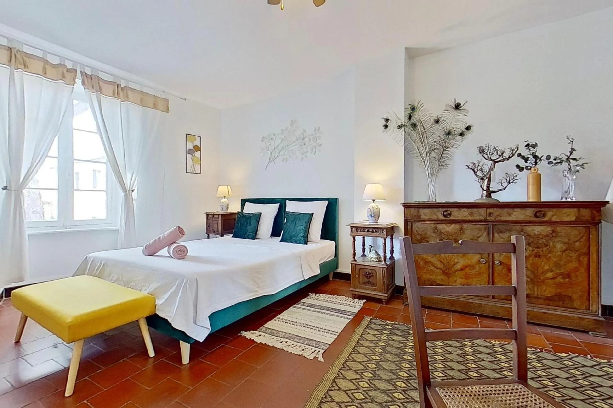 Bed in Les 2 Drôles d'Oiseaux