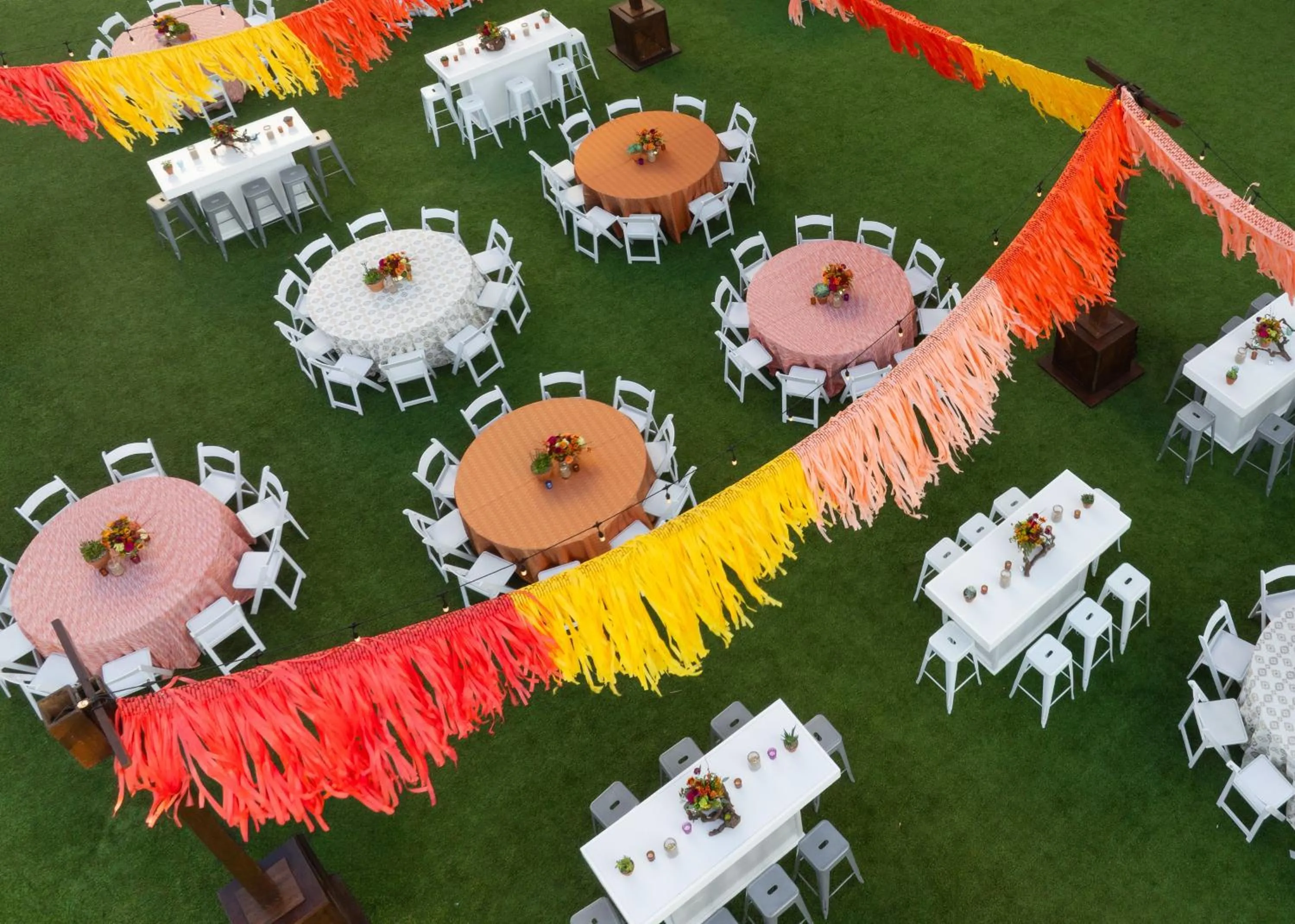 Bird's eye view in Loews Arlington Hotel