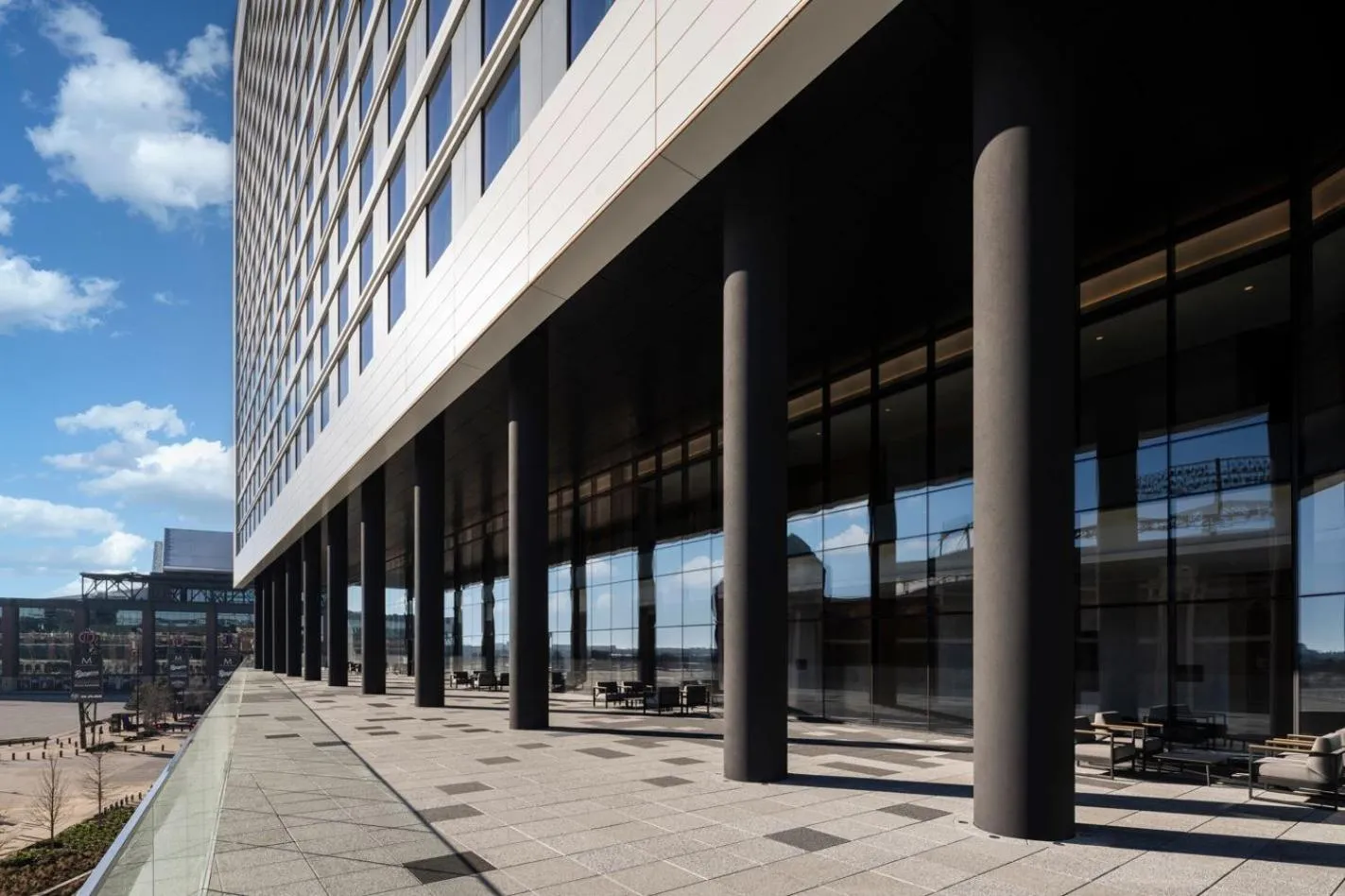 Property building in Loews Arlington Hotel