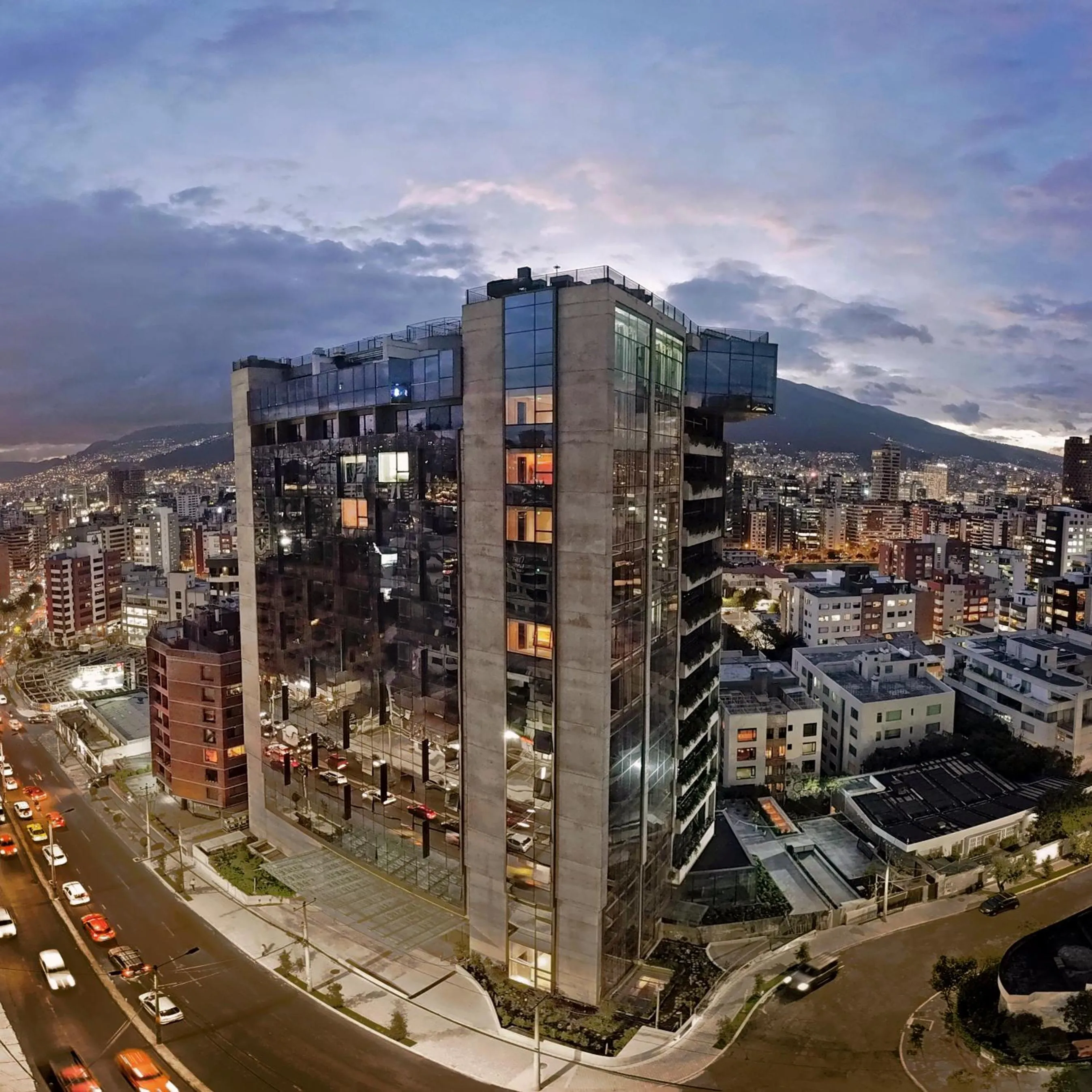 Property building in GO Quito Hotel