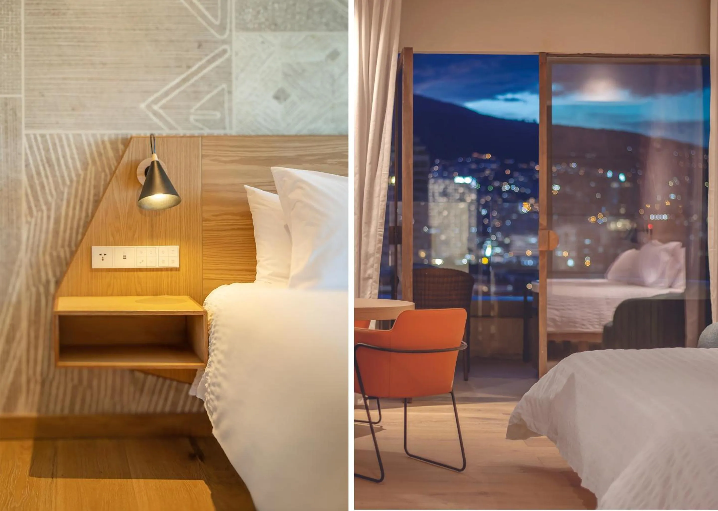 Bed in GO Quito Hotel