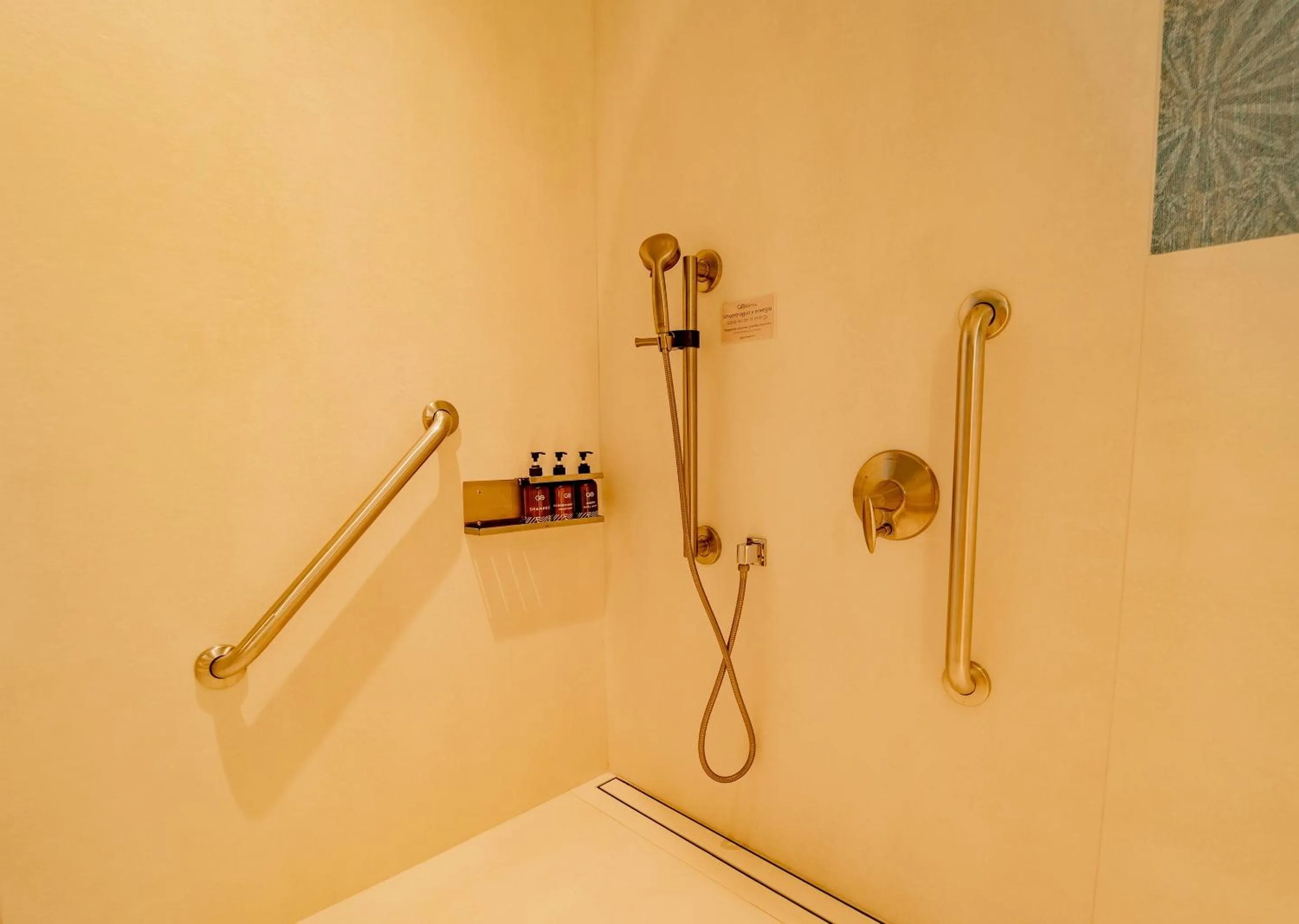 Shower in GO Quito Hotel