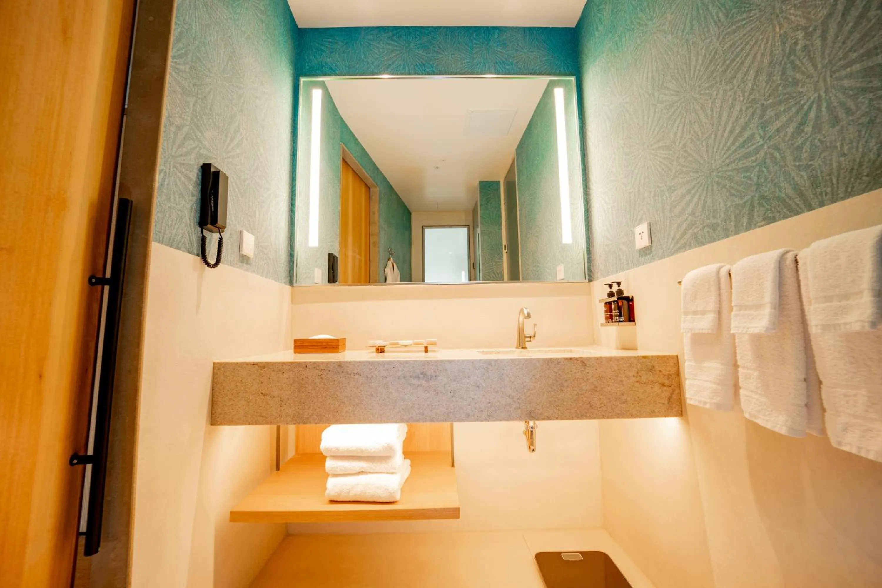 Bathroom in GO Quito Hotel