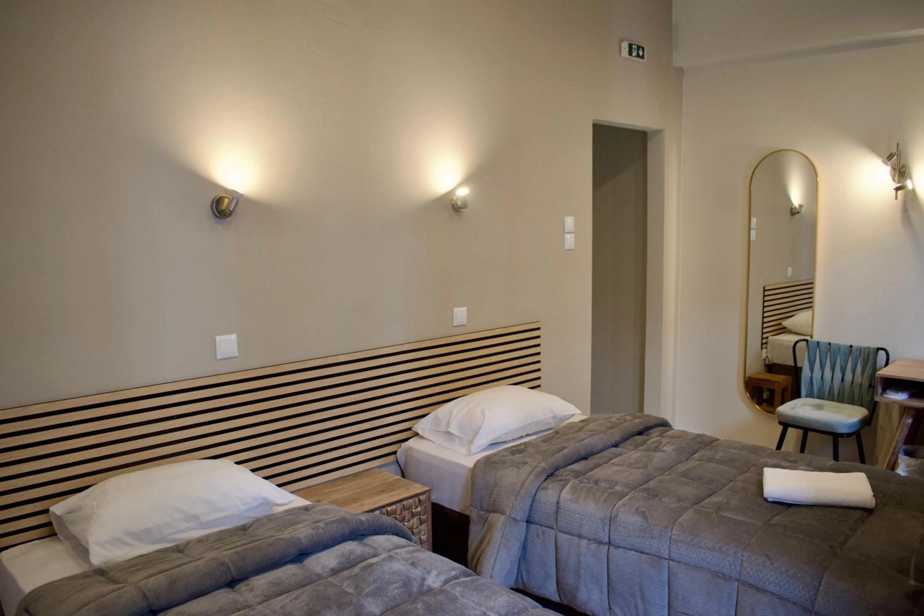 Bed in Nafsika Hotel Athens Centre