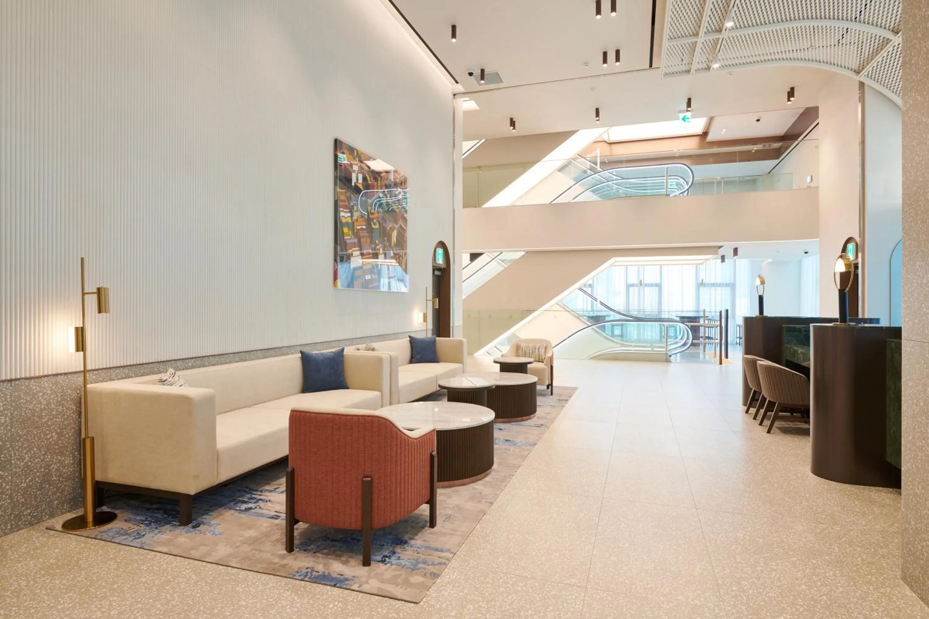 Lobby or reception in Nine Tree Premier ROKAUS Hotel Seoul Yongsan