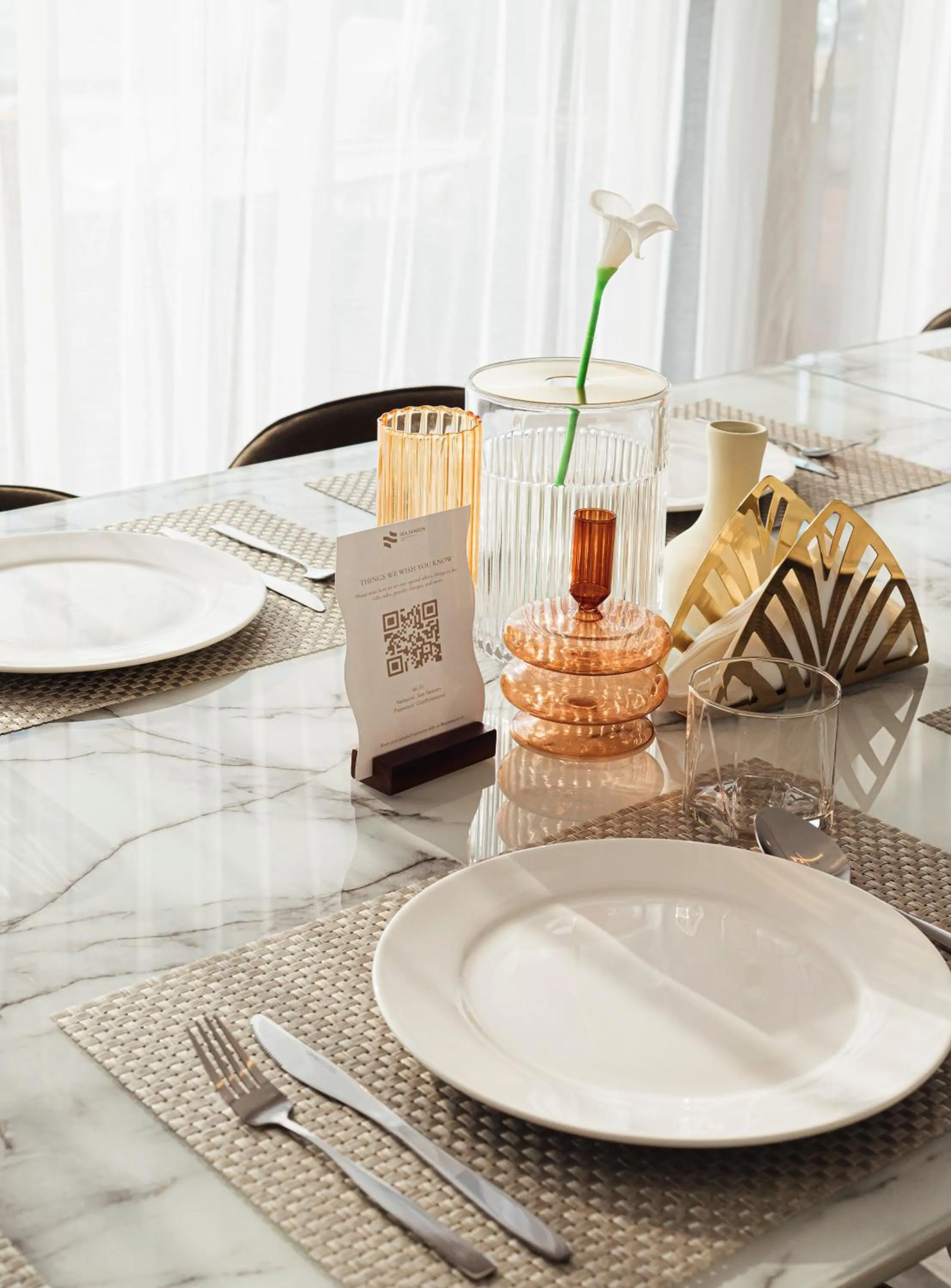 Food and drinks in Sea Season Pool Villa Pattaya