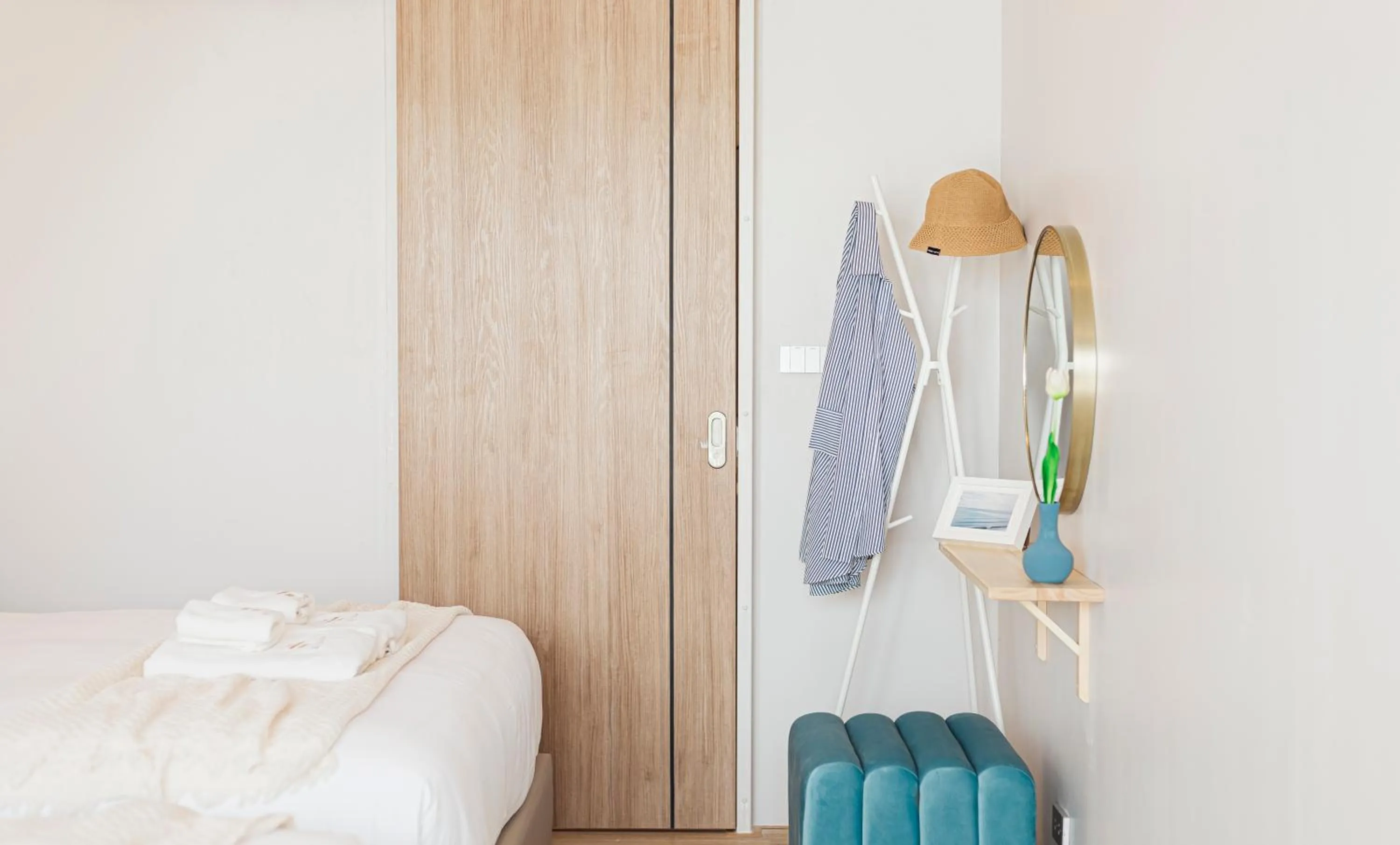 Bedroom, Bed in Sea Season Pool Villa Pattaya