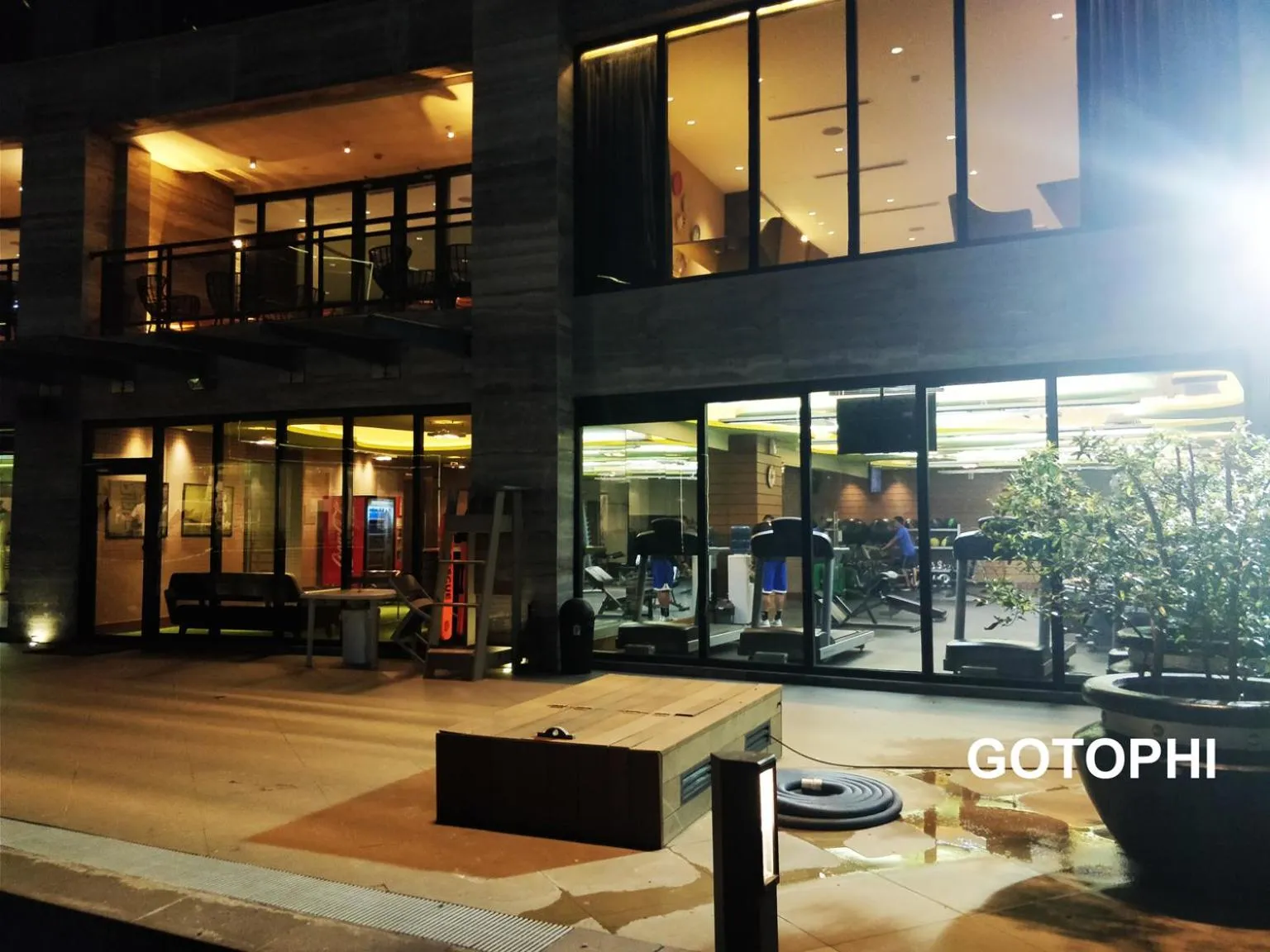 Patio in The Knightsbridge Residences