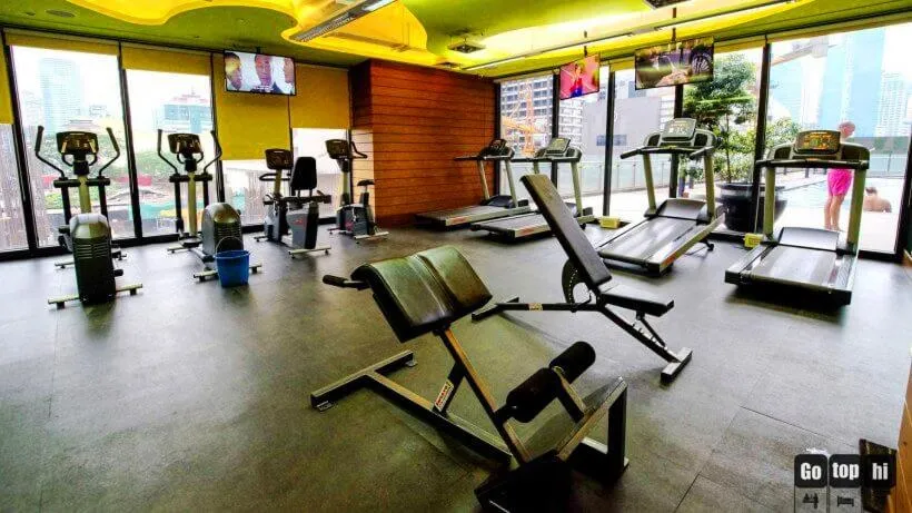 Fitness centre/facilities in The Knightsbridge Residences