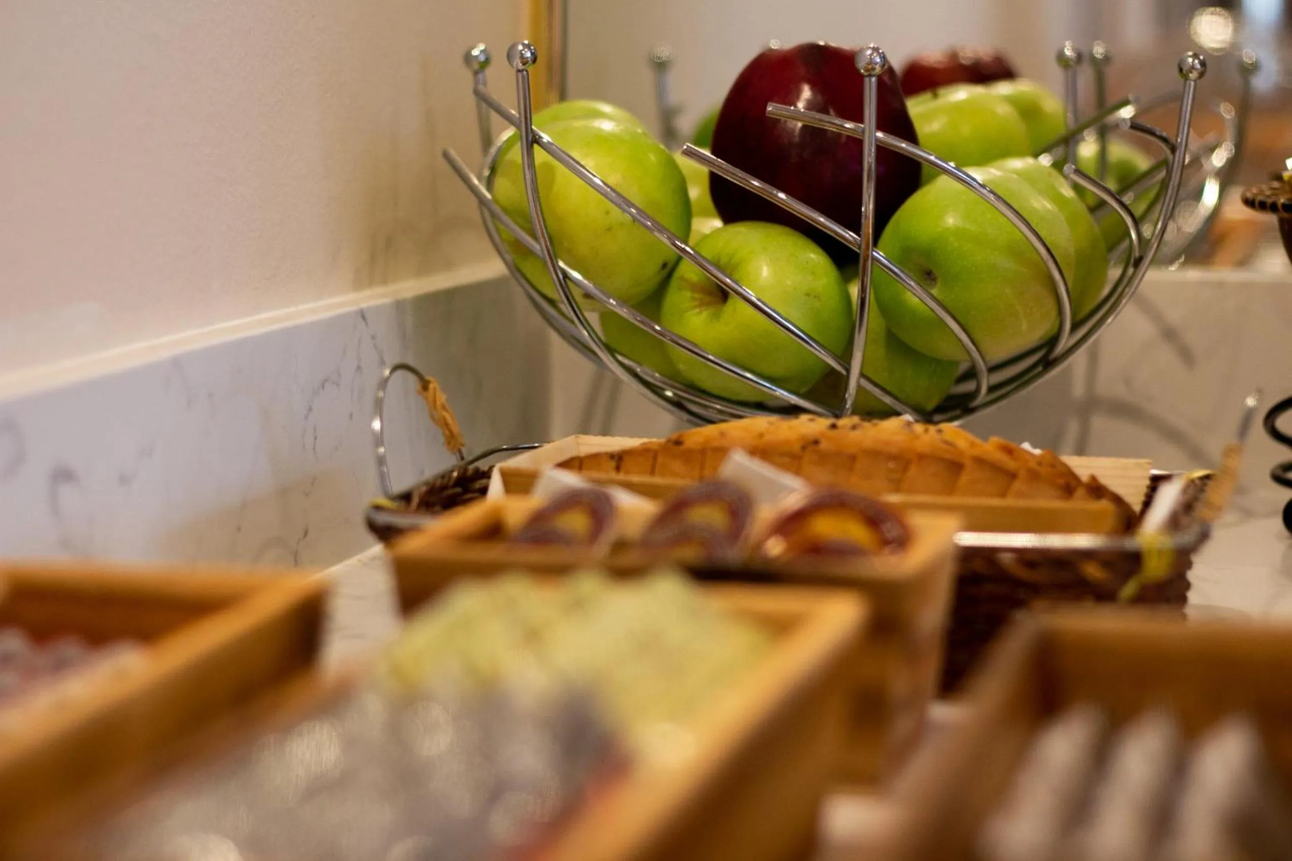 Buffet breakfast in Anemoni Piraeus Hotel