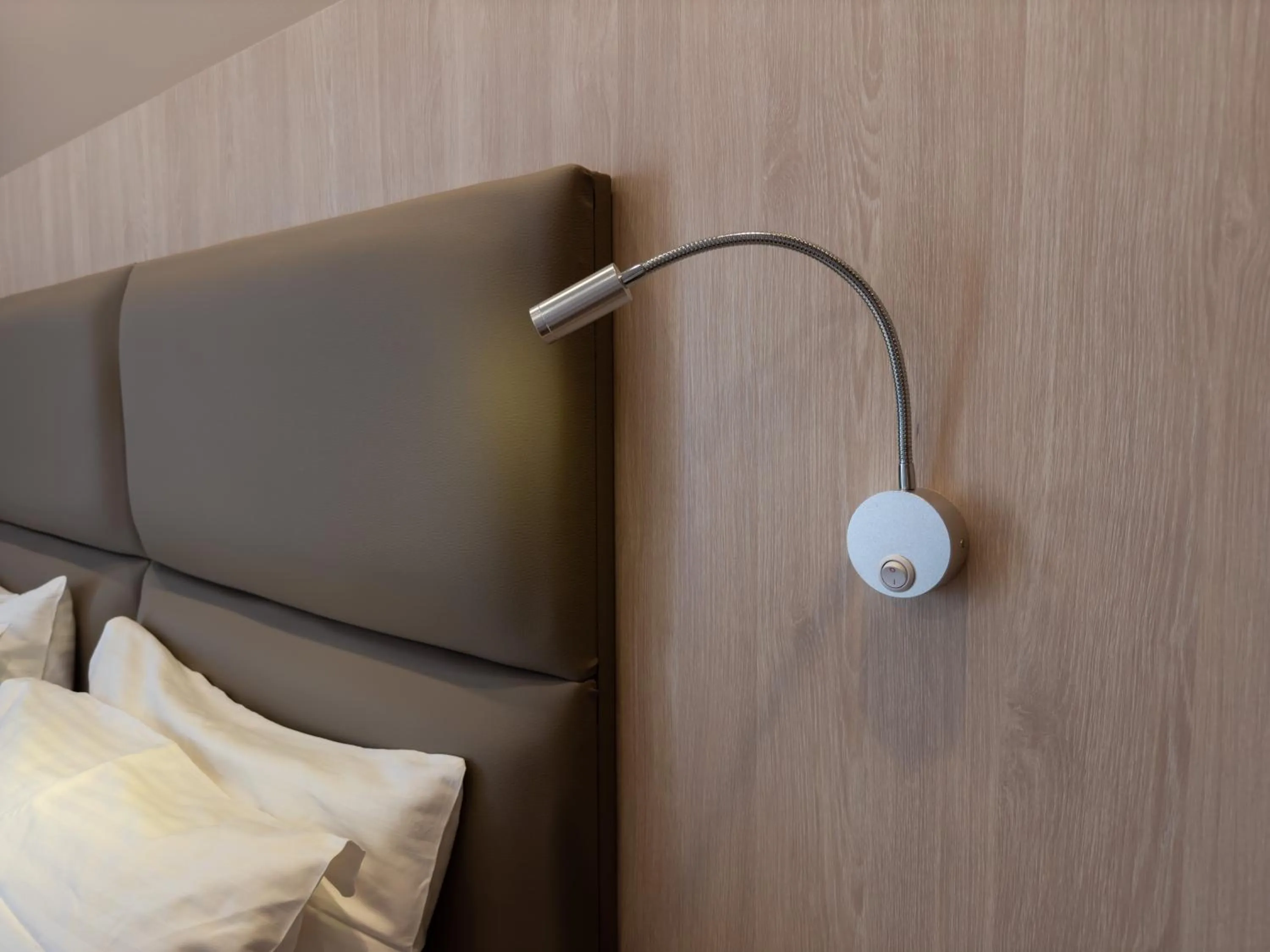 Bed in Anemoni Piraeus Hotel