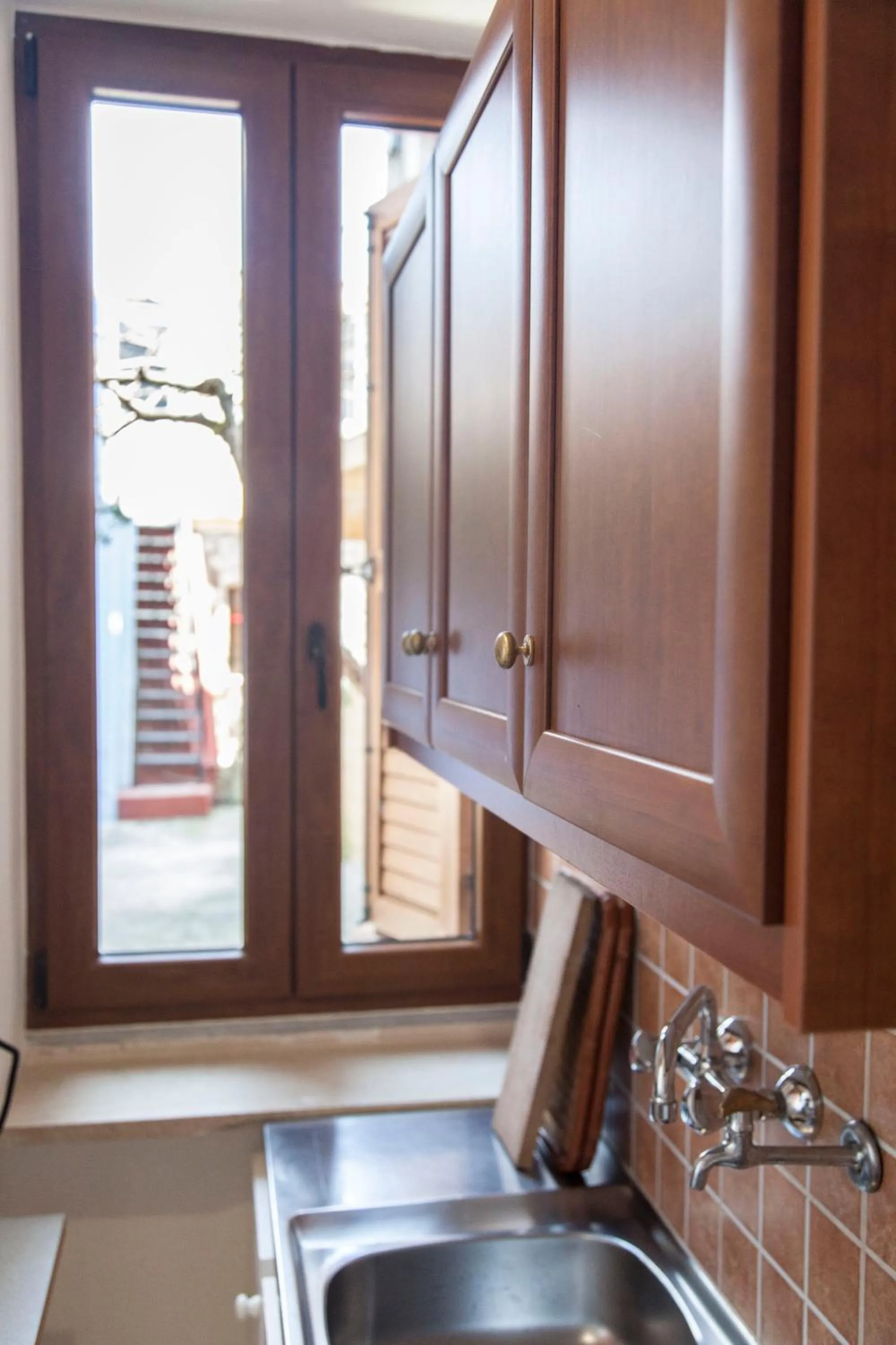 Garden view in KasteliSuites