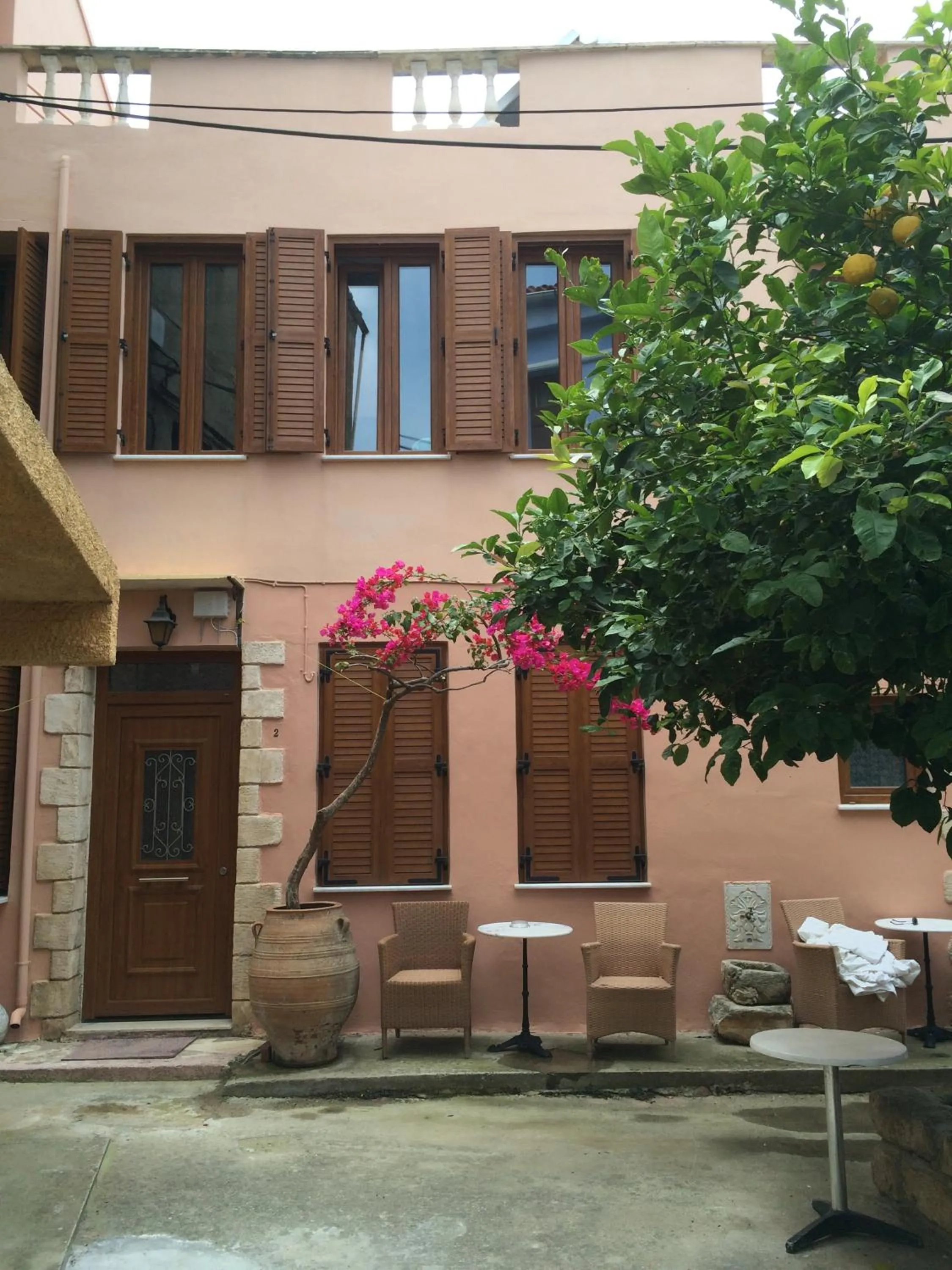 Property building in KasteliSuites