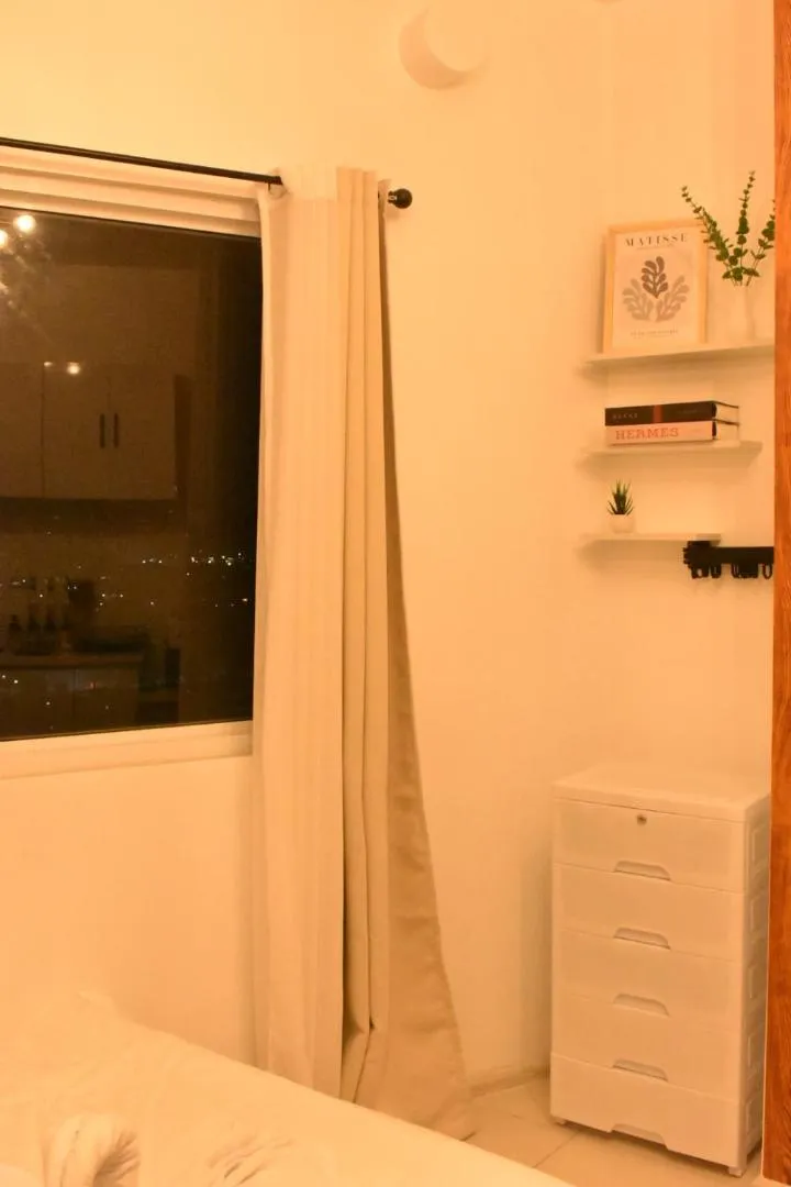 Bedroom, Bed in Fully furnished condo in Quezon City