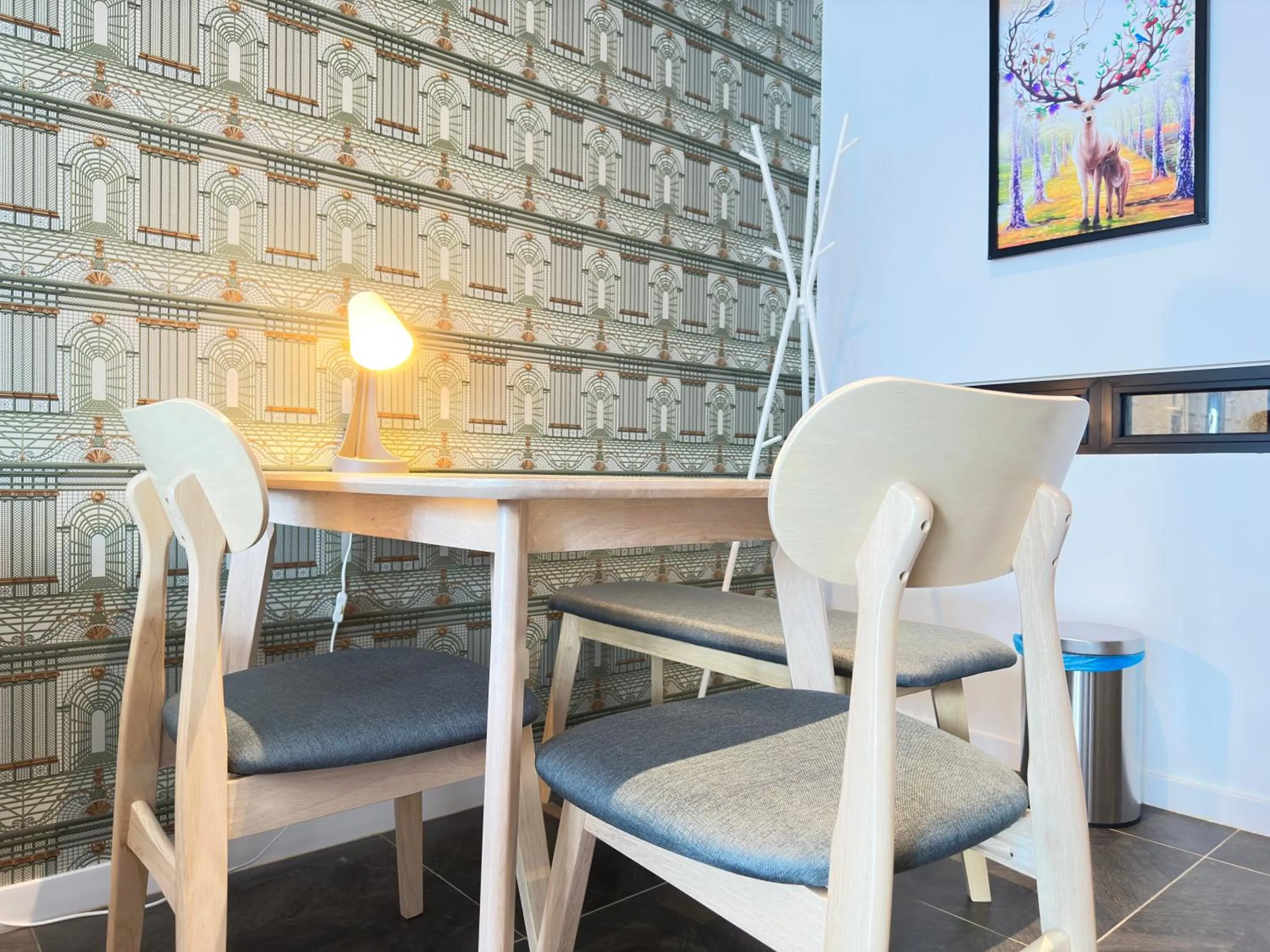 Seating area in Scarletz Suites KLCC Twin Tower by Purple Orchid